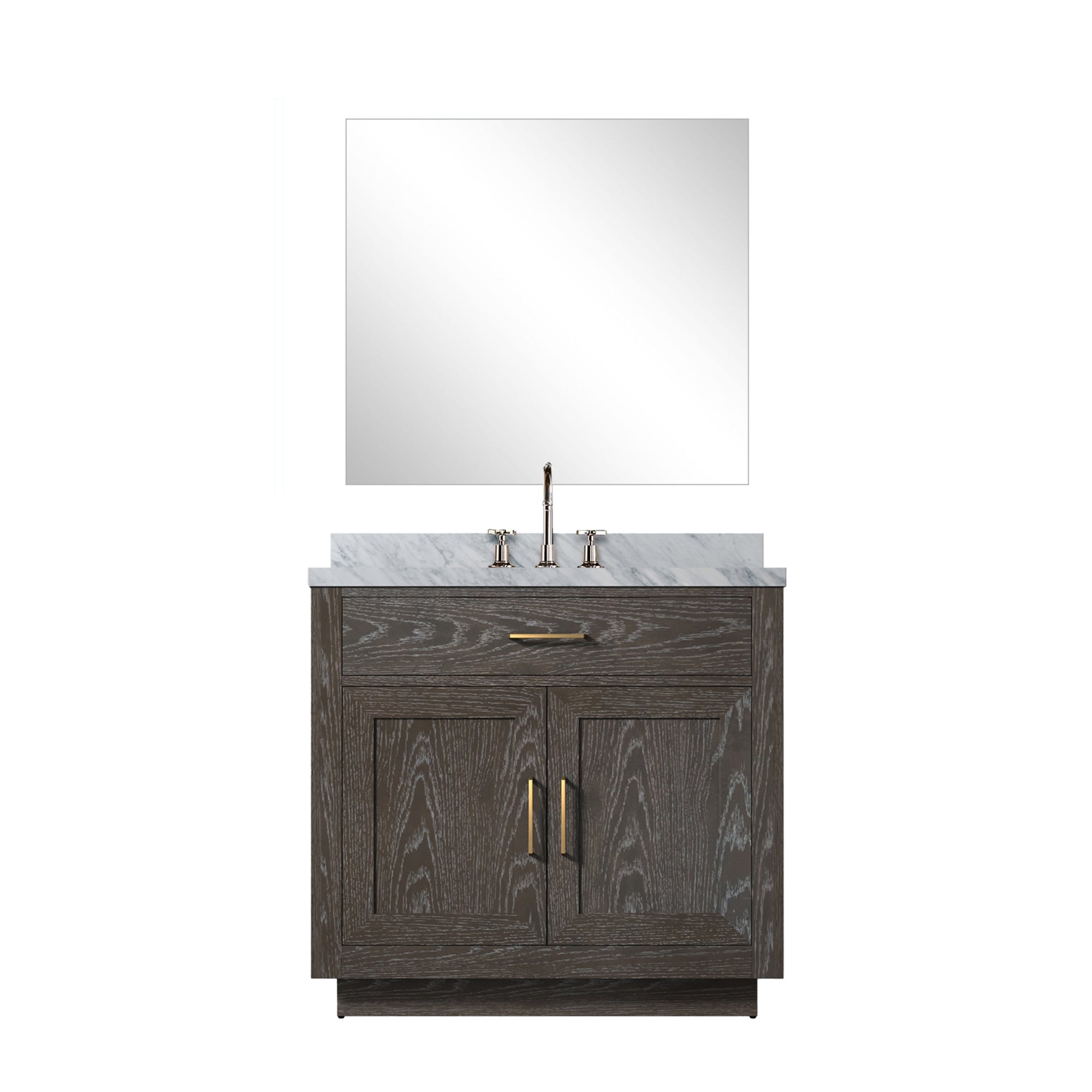 Lexora Abbey 36 in W x 22 in D Single Bath Vanity