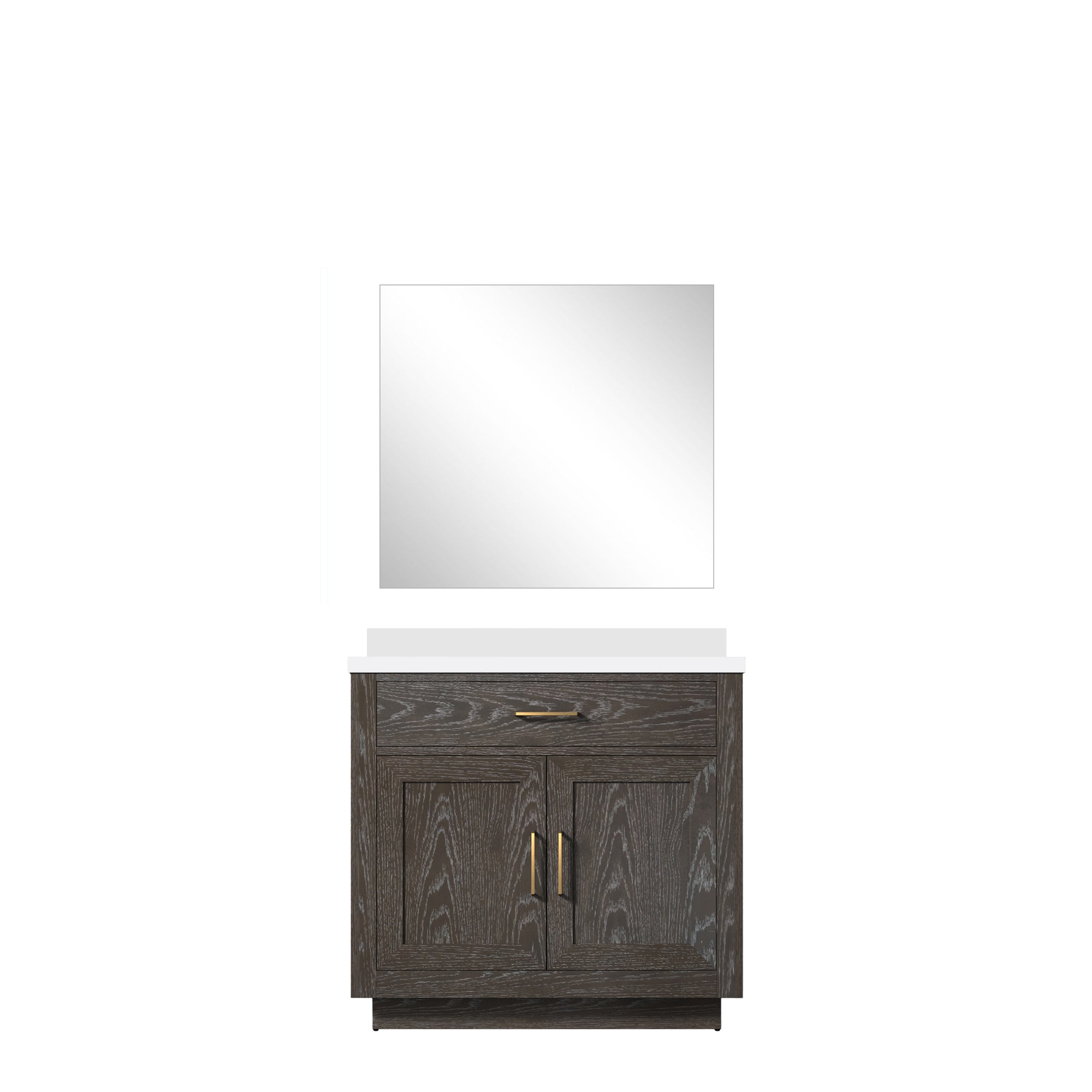 Lexora Abbey 36 in W x 22 in D Single Bath Vanity