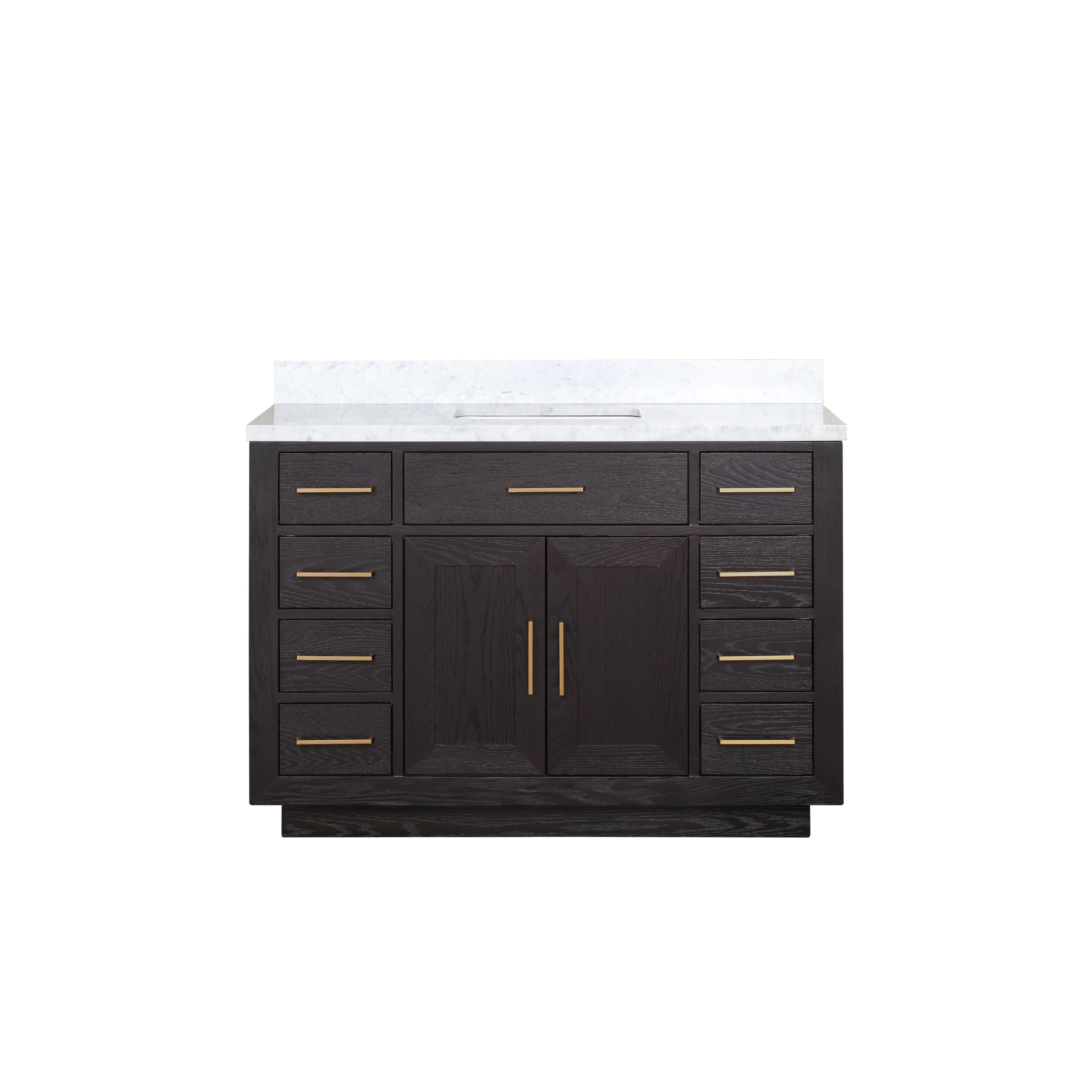 Lexora Abbey 48 in W x 22 in D Single Bath Vanity