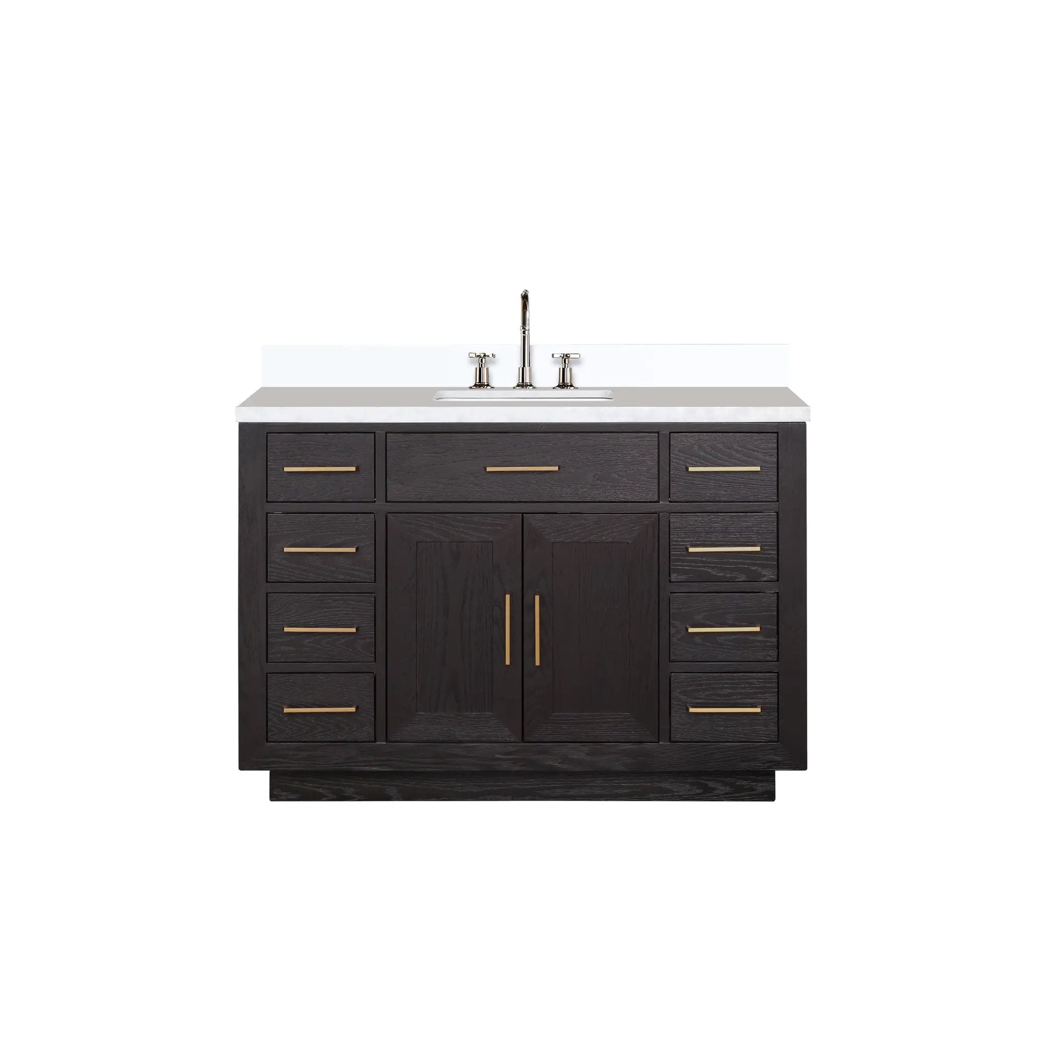Lexora Abbey 48 in W x 22 in D Single Bath Vanity by Lexora