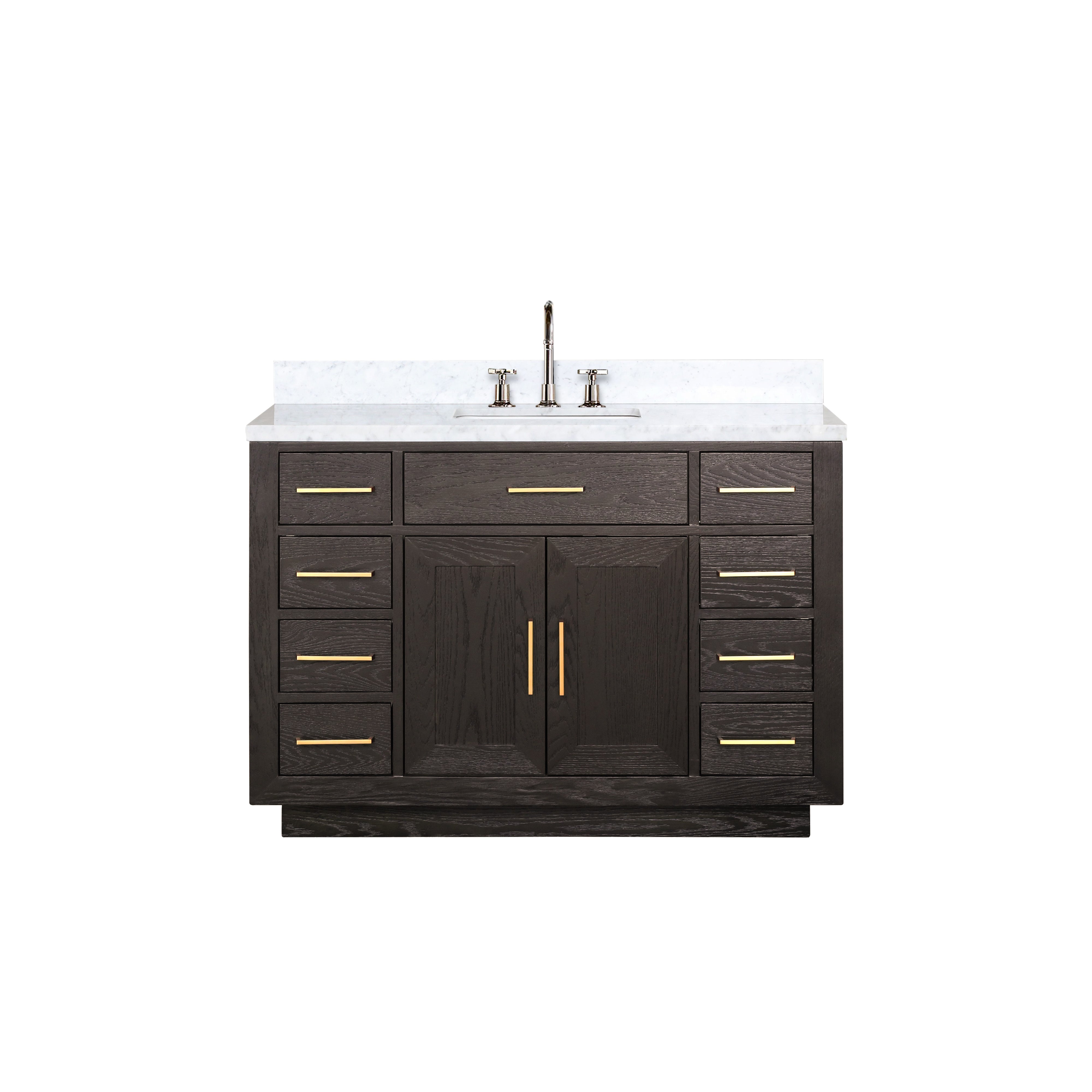 Lexora Abbey 48 in W x 22 in D Single Bath Vanity