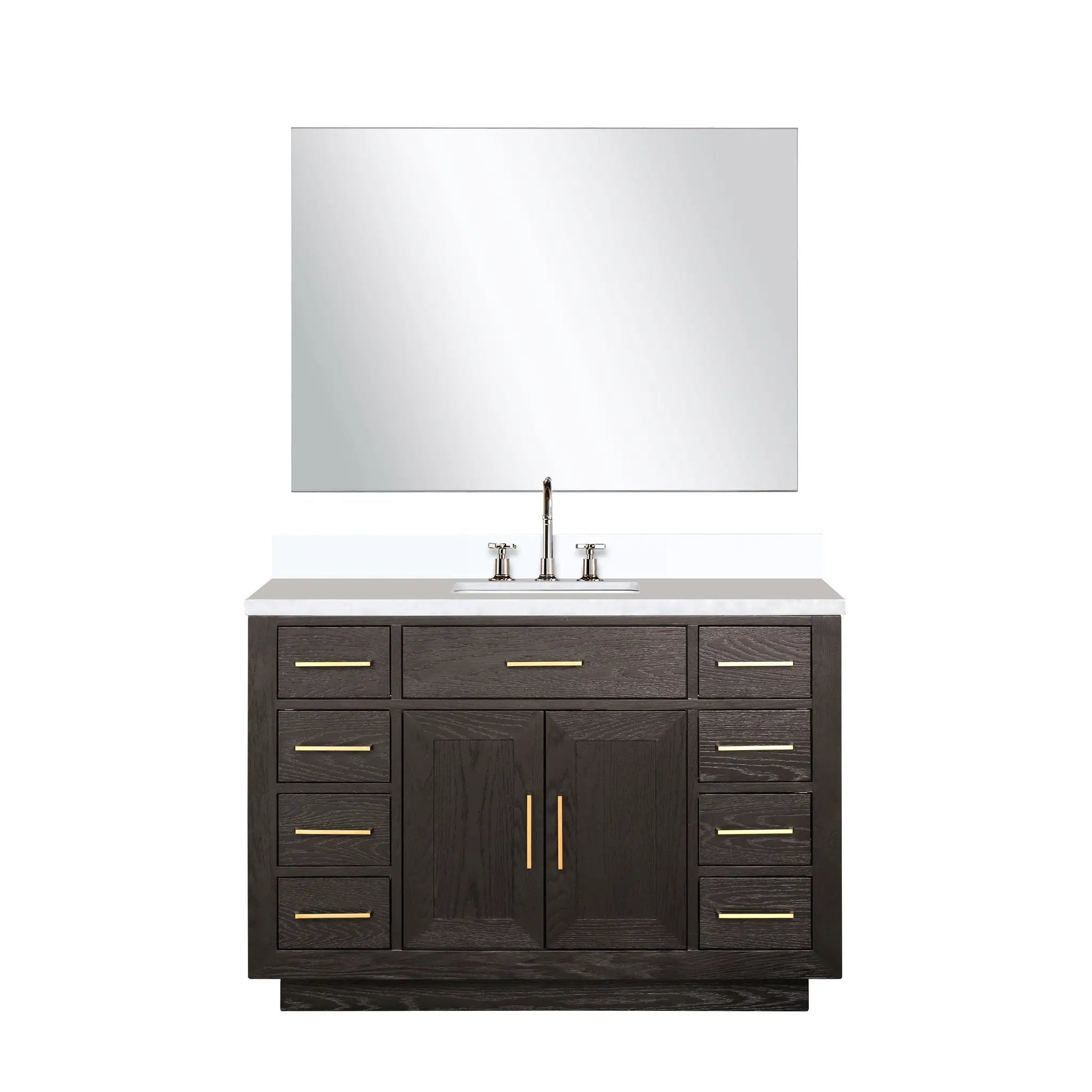 Lexora Abbey 48 in W x 22 in D Single Bath Vanity by Lexora