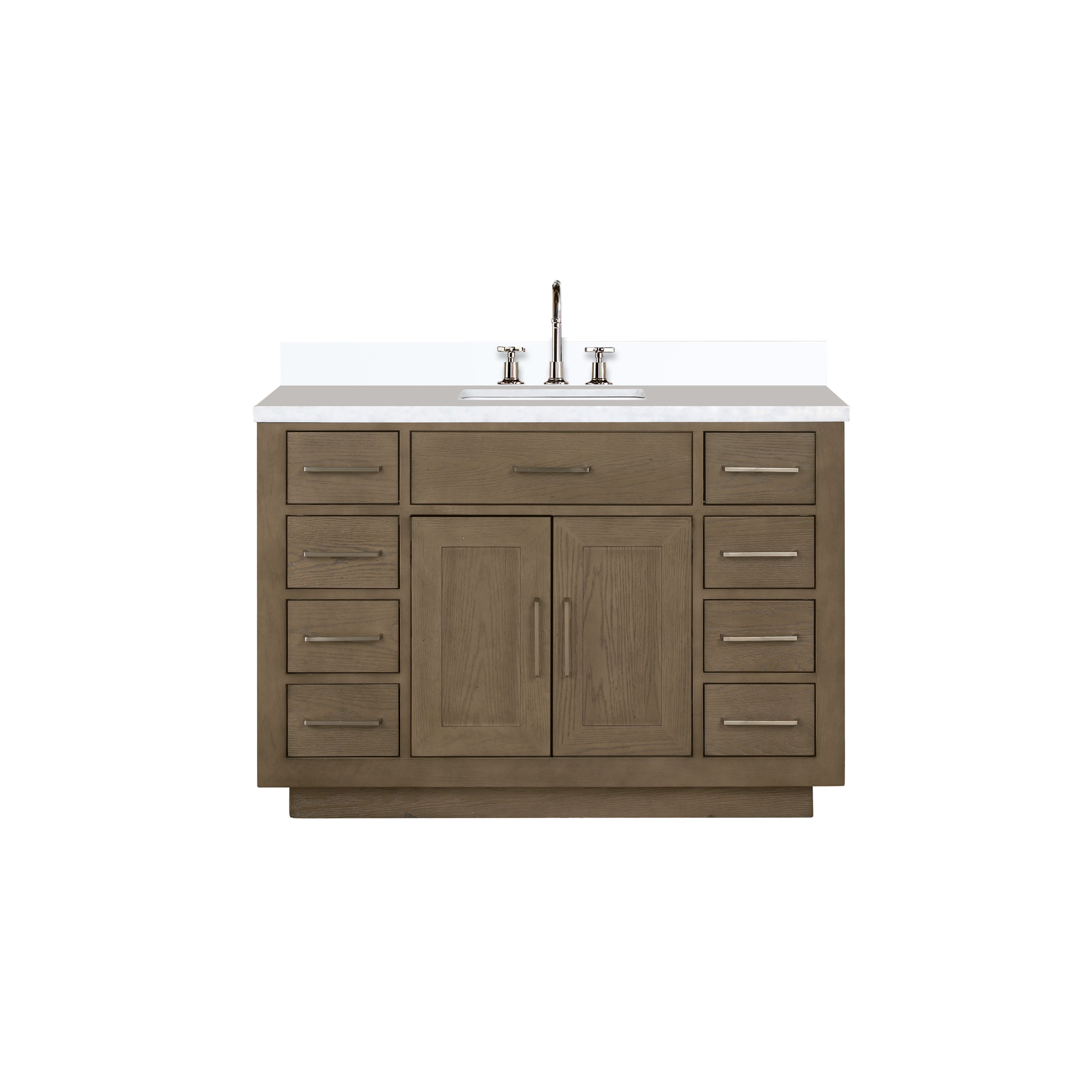Lexora Abbey 48 in W x 22 in D Single Bath Vanity