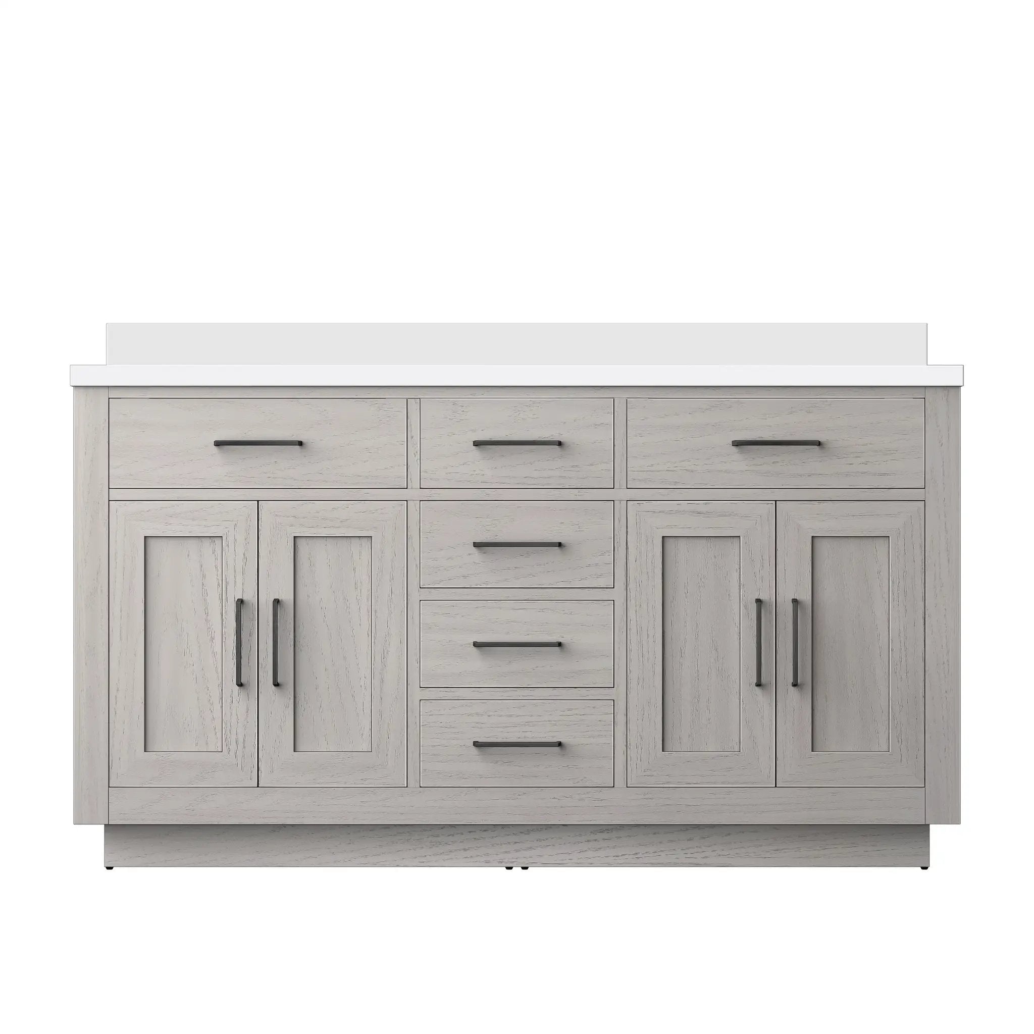 Lexora Abbey 60 in W x 22 in D Double Bath Vanity by Lexora