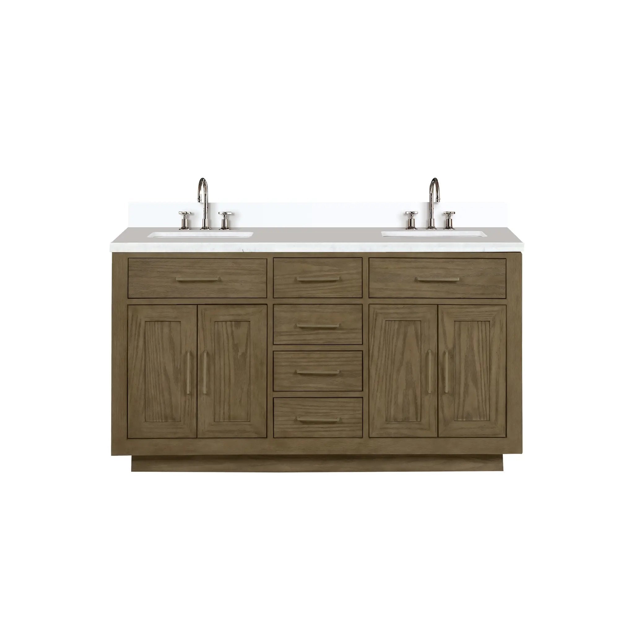 Lexora Abbey 60 in W x 22 in D Double Bath Vanity by Lexora