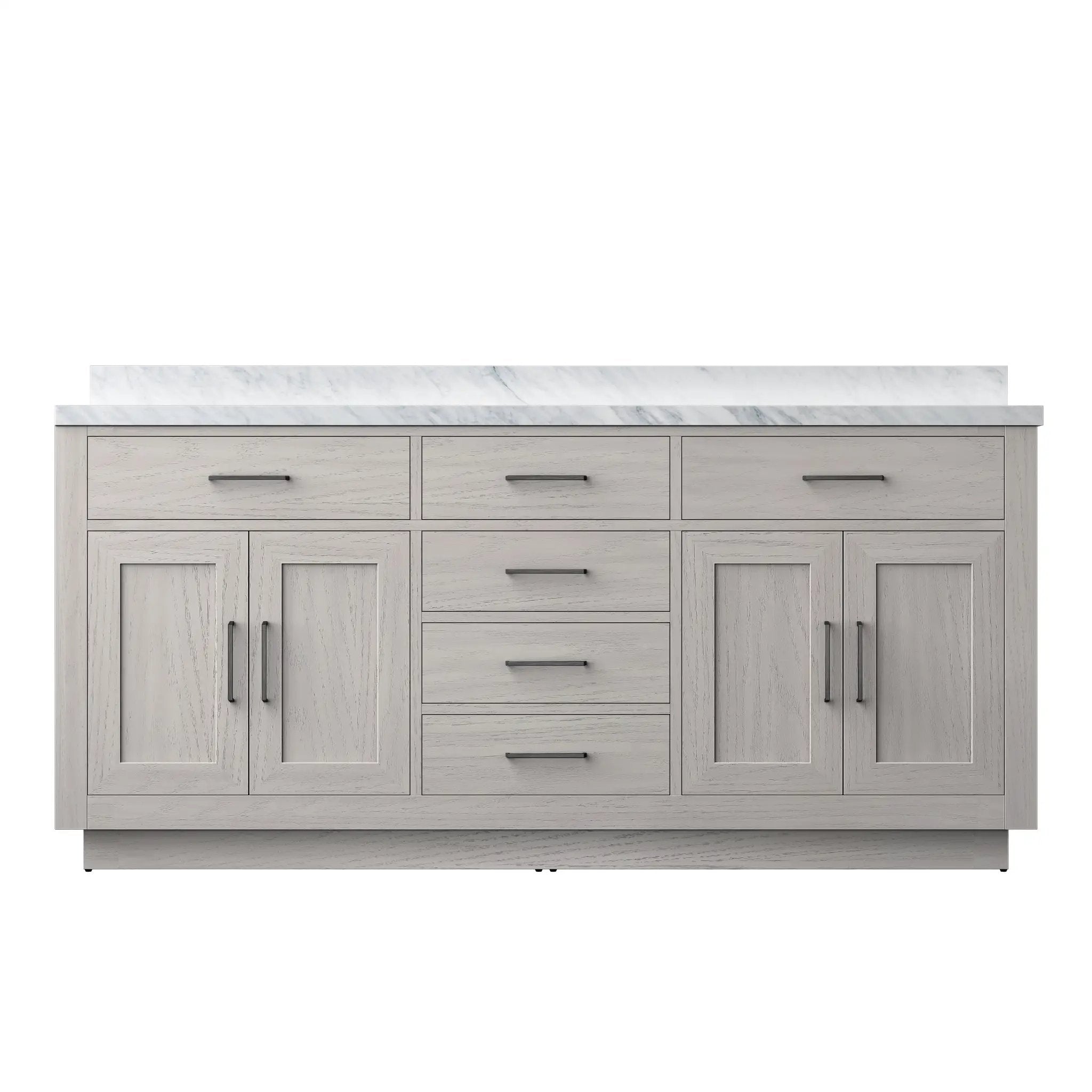 Lexora Abbey 72 in W x 22 in D Double Bath Vanity by Lexora