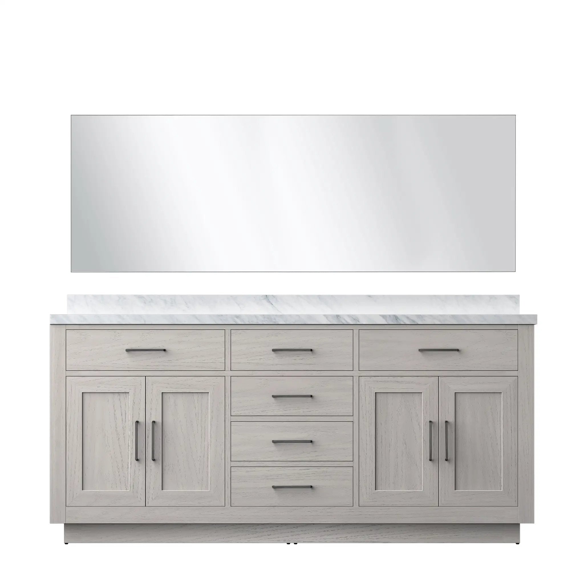 Lexora Abbey 72 in W x 22 in D Double Bath Vanity by Lexora