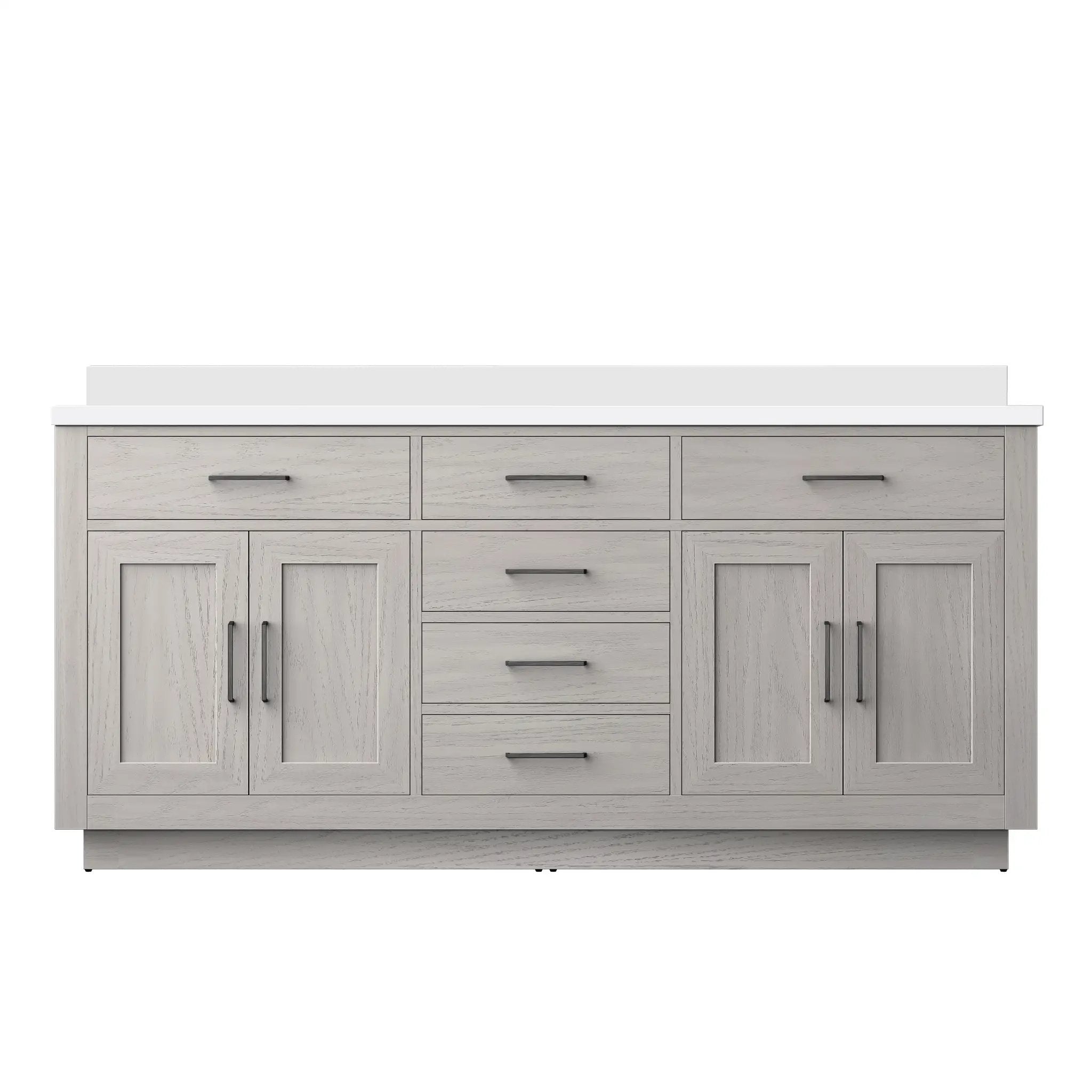 Lexora Abbey 72 in W x 22 in D Double Bath Vanity by Lexora