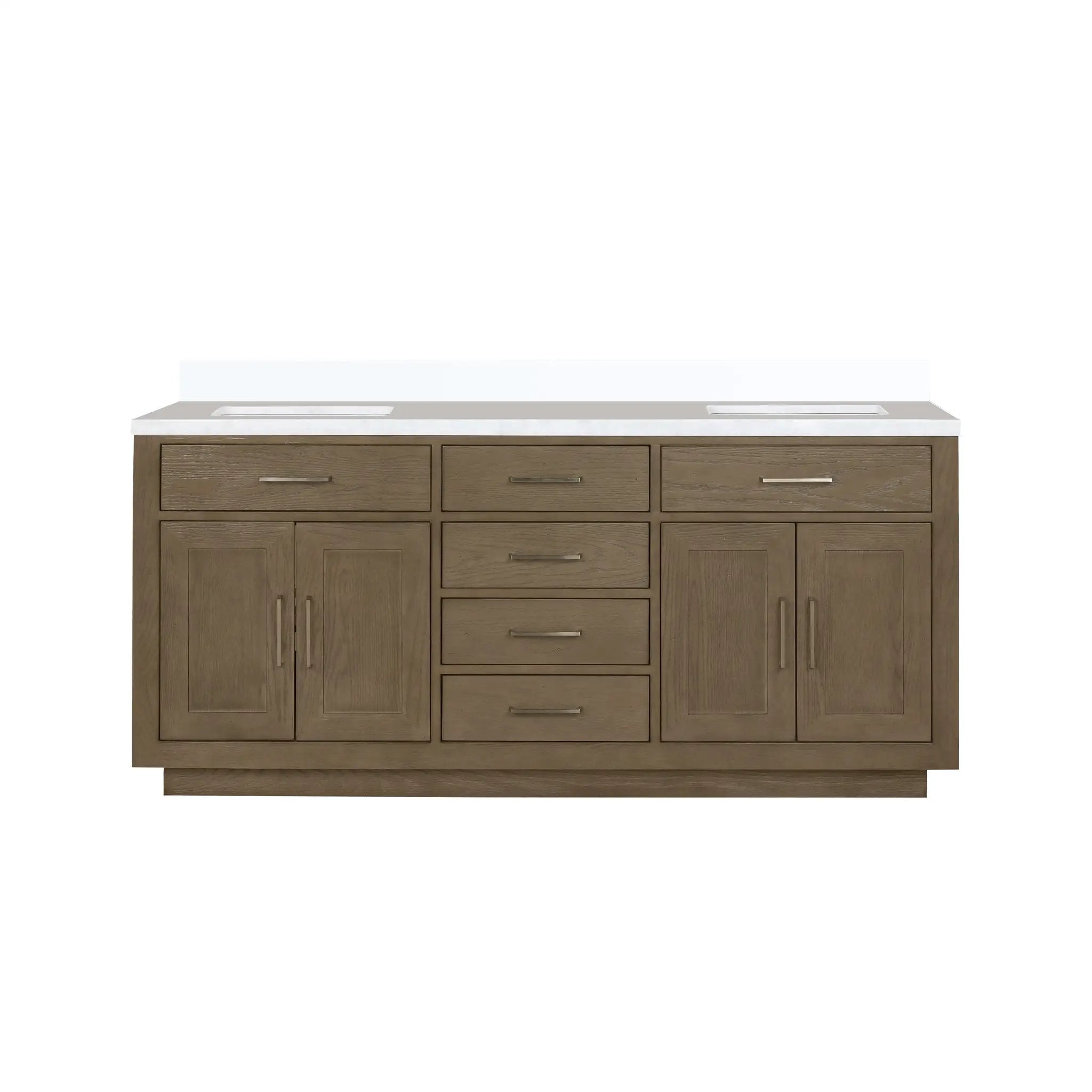 Lexora Abbey 72 in W x 22 in D Double Bath Vanity by Lexora