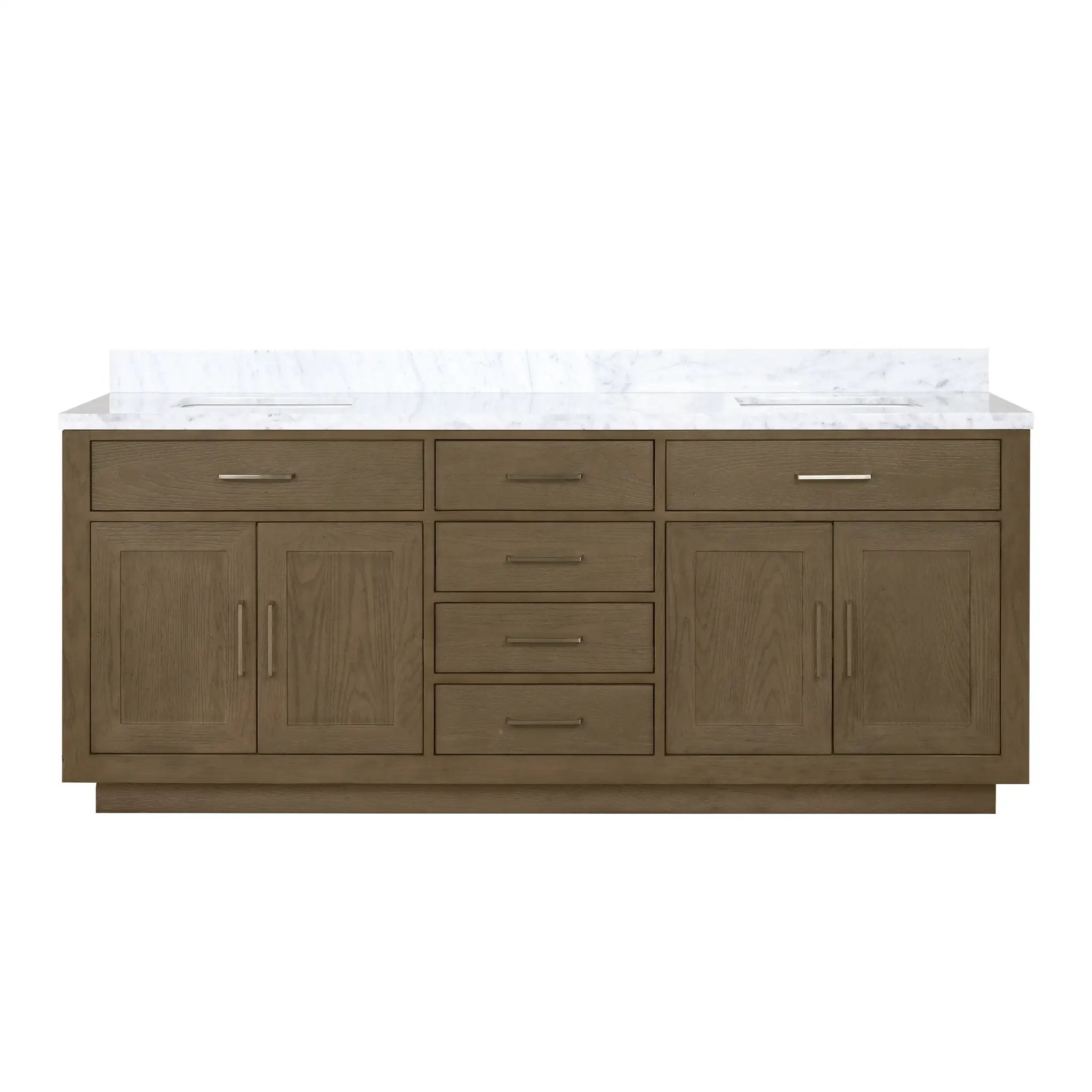 Lexora Abbey 80 in W x 22 in D Double Bath Vanity by Lexora
