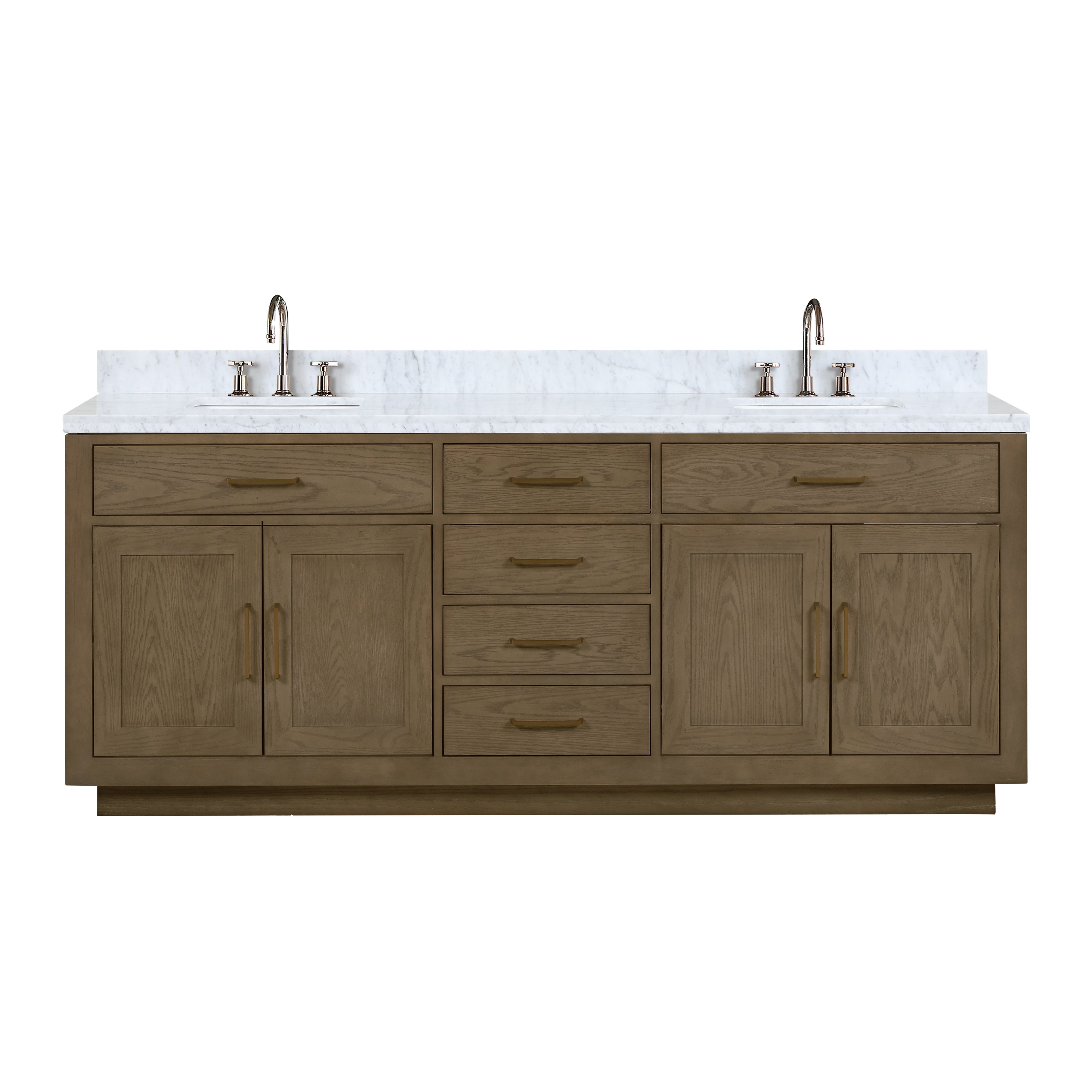 Lexora Abbey 84 in W x 22 in D Double Bath Vanity by Lexora