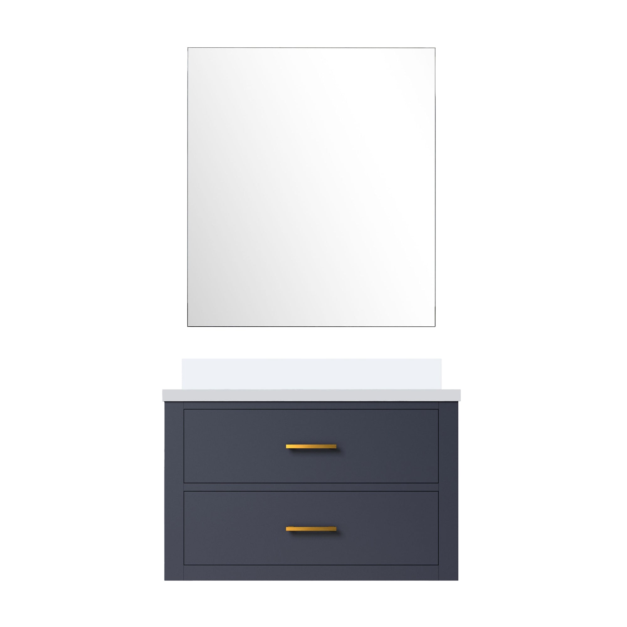 Lexora Castor 30 in W x 22 in D Single Bath Vanity