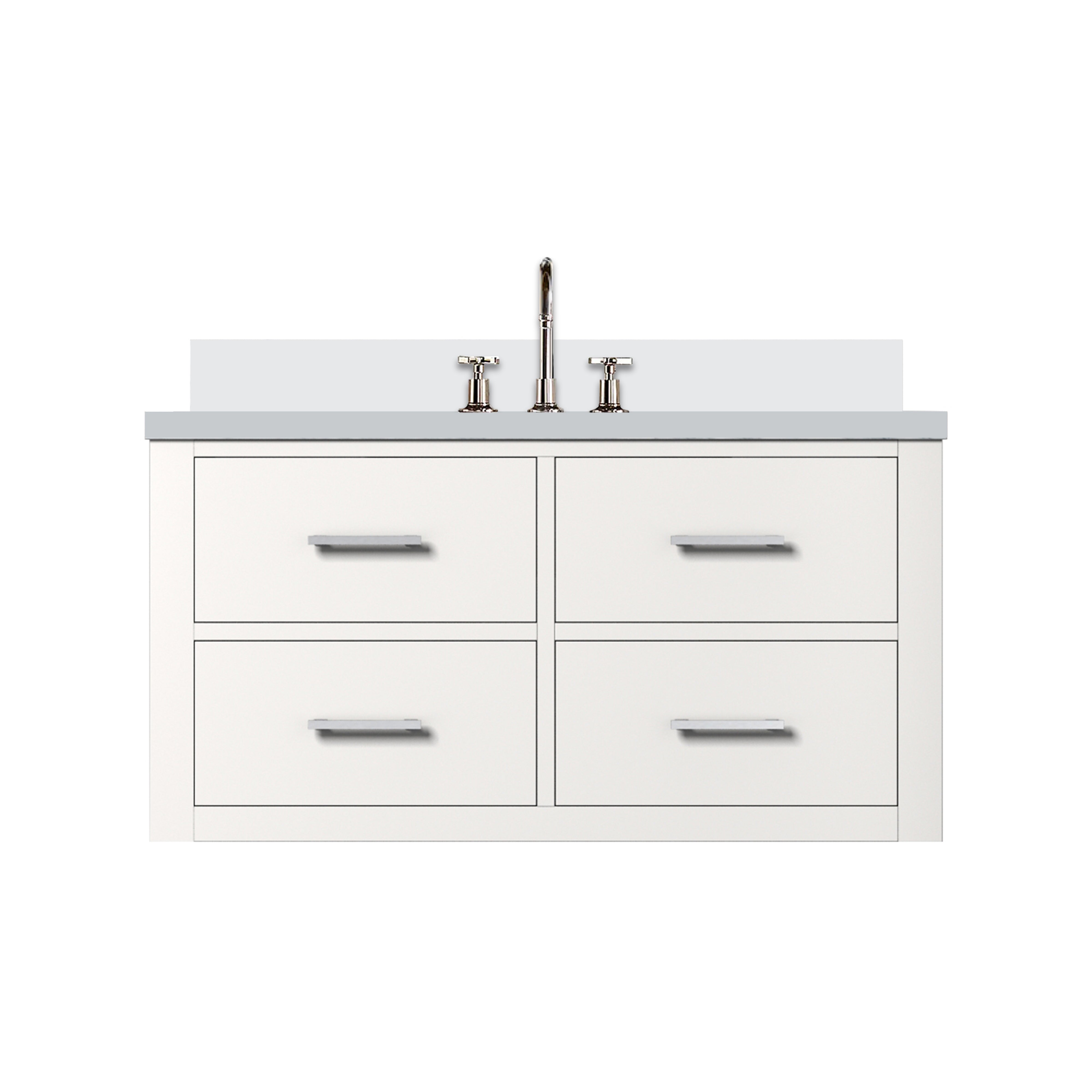 Lexora Castor 36 in W x 22 in D Double Bath Vanity