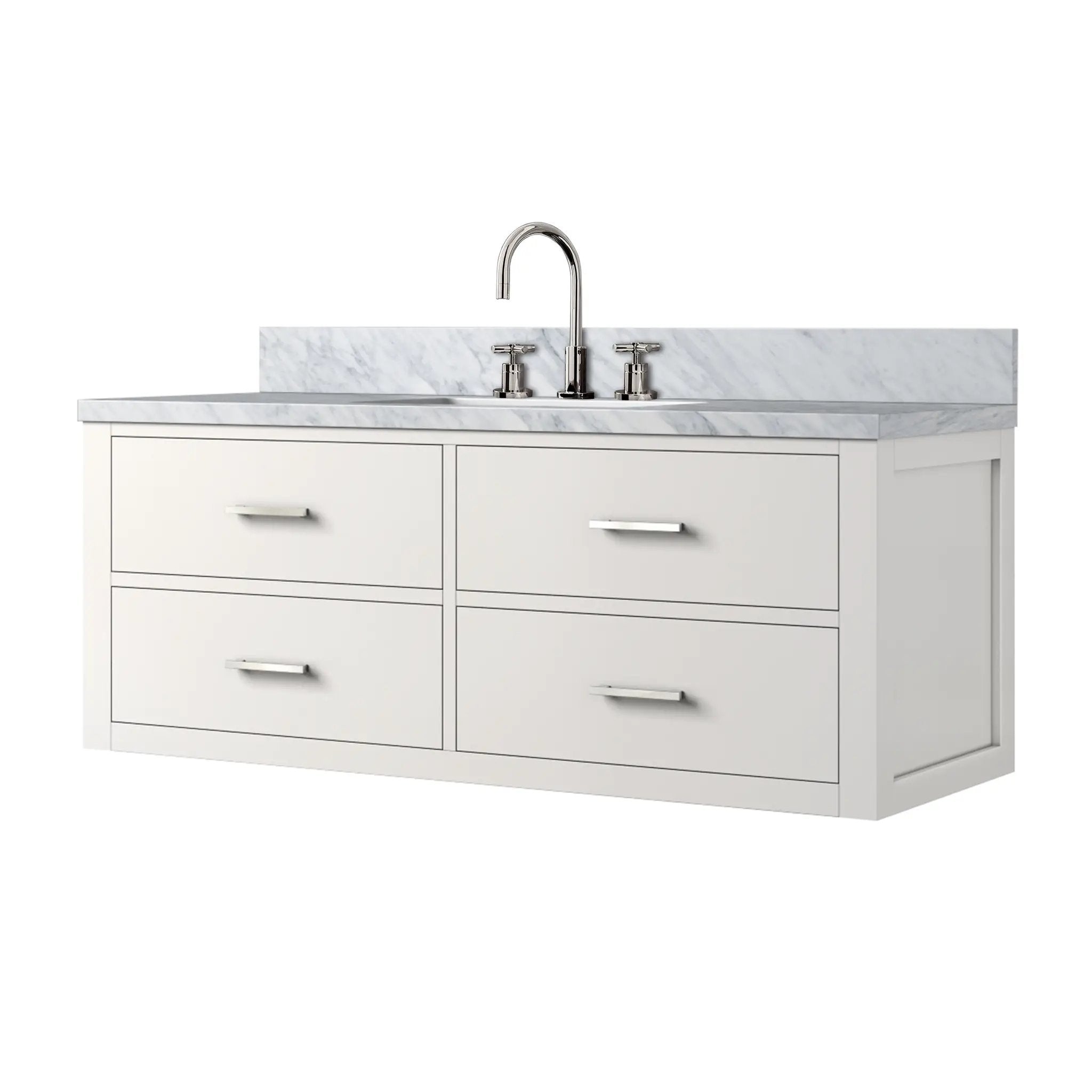 white vanity