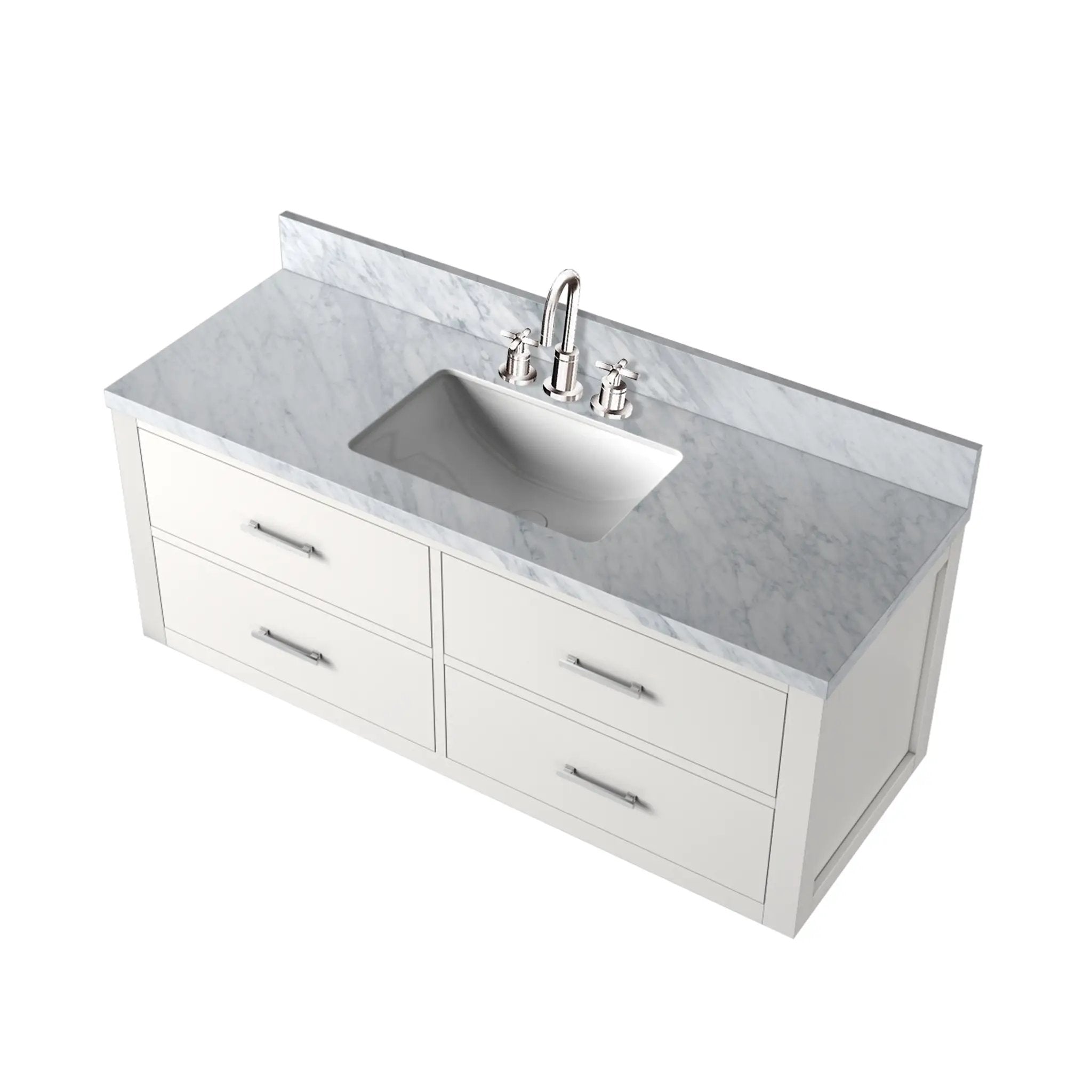 white vanity