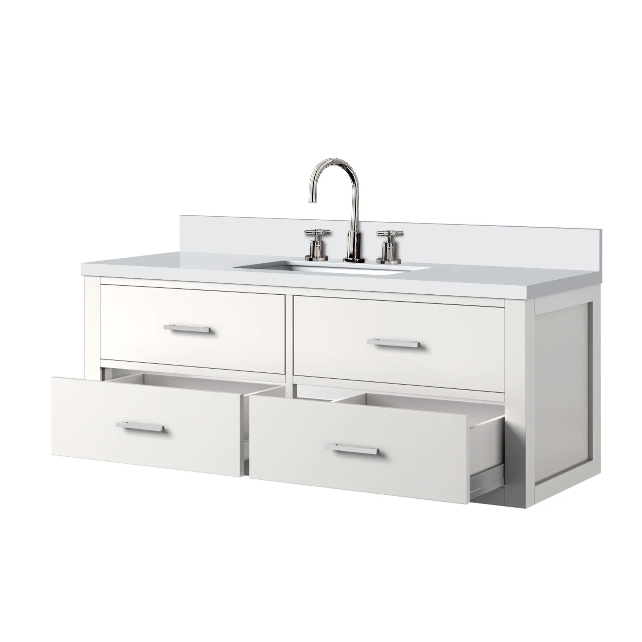 white vanity