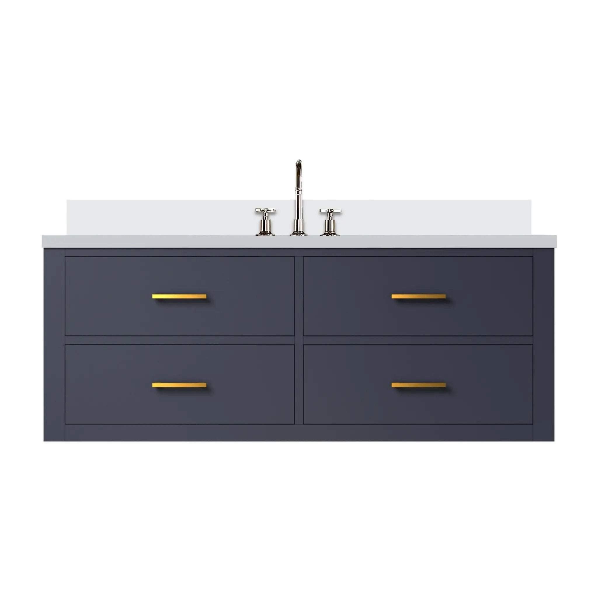 Lexora Castor 48 in W x 22 in D Double Bath Vanity by Lexora
