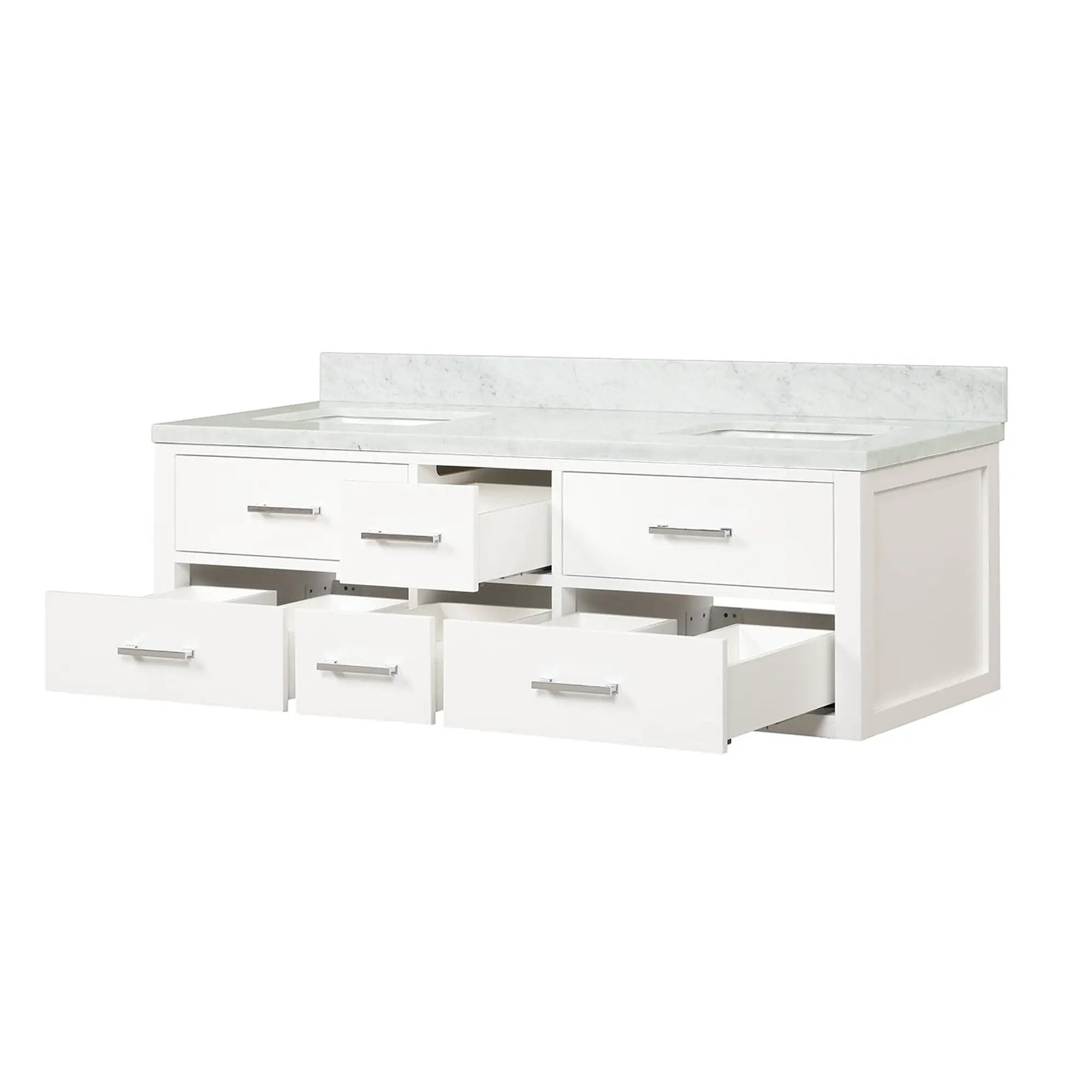 Lexora Castor 60 in W x 22 in D Double Bath Vanity by Lexora