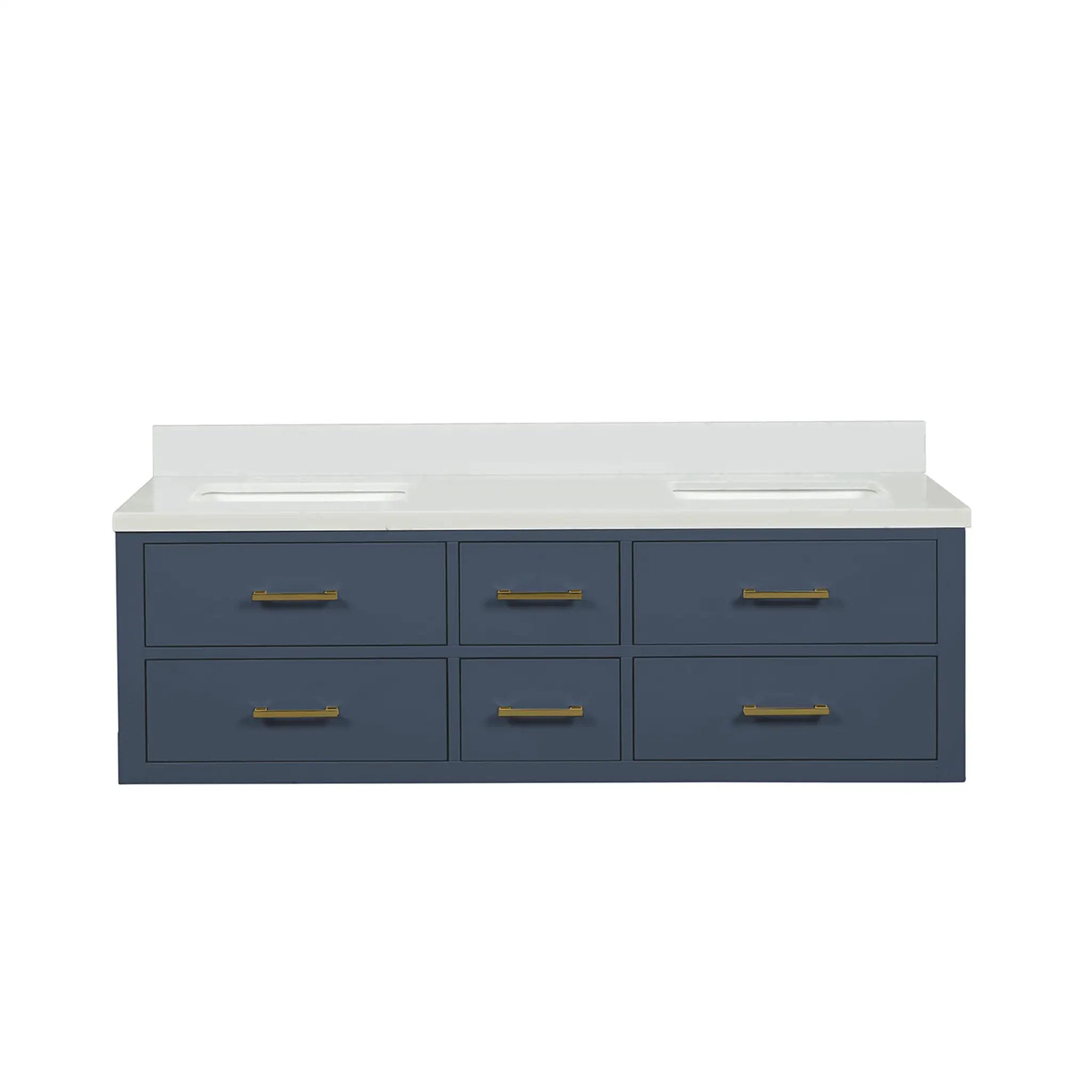 Lexora Castor 60 in W x 22 in D Double Bath Vanity by Lexora