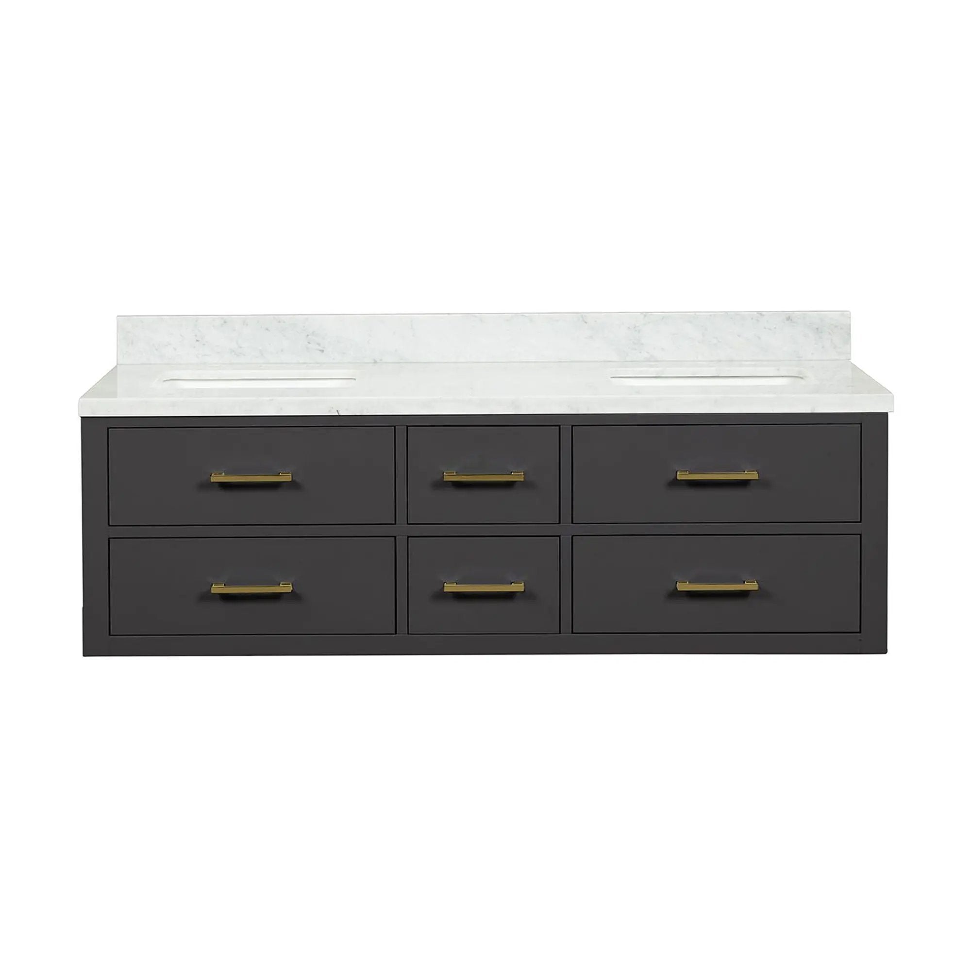 Lexora Castor 60 in W x 22 in D Double Bath Vanity by Lexora