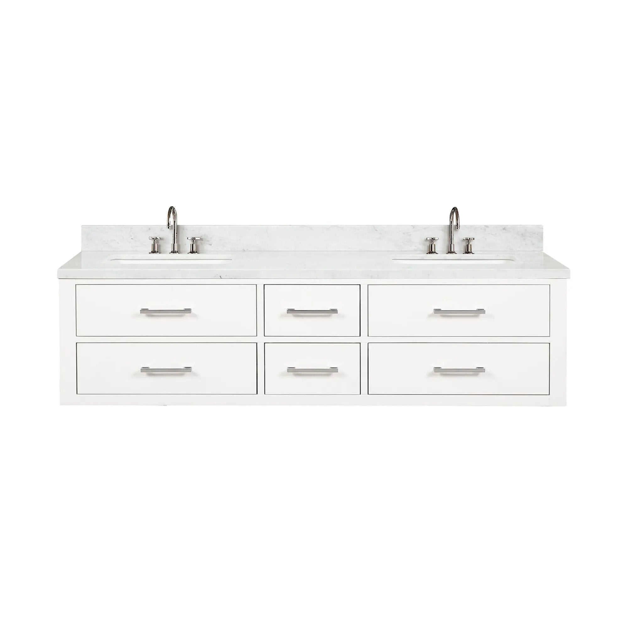 Lexora Castor 72 in W x 22 in D Double Bath Vanity by Lexora