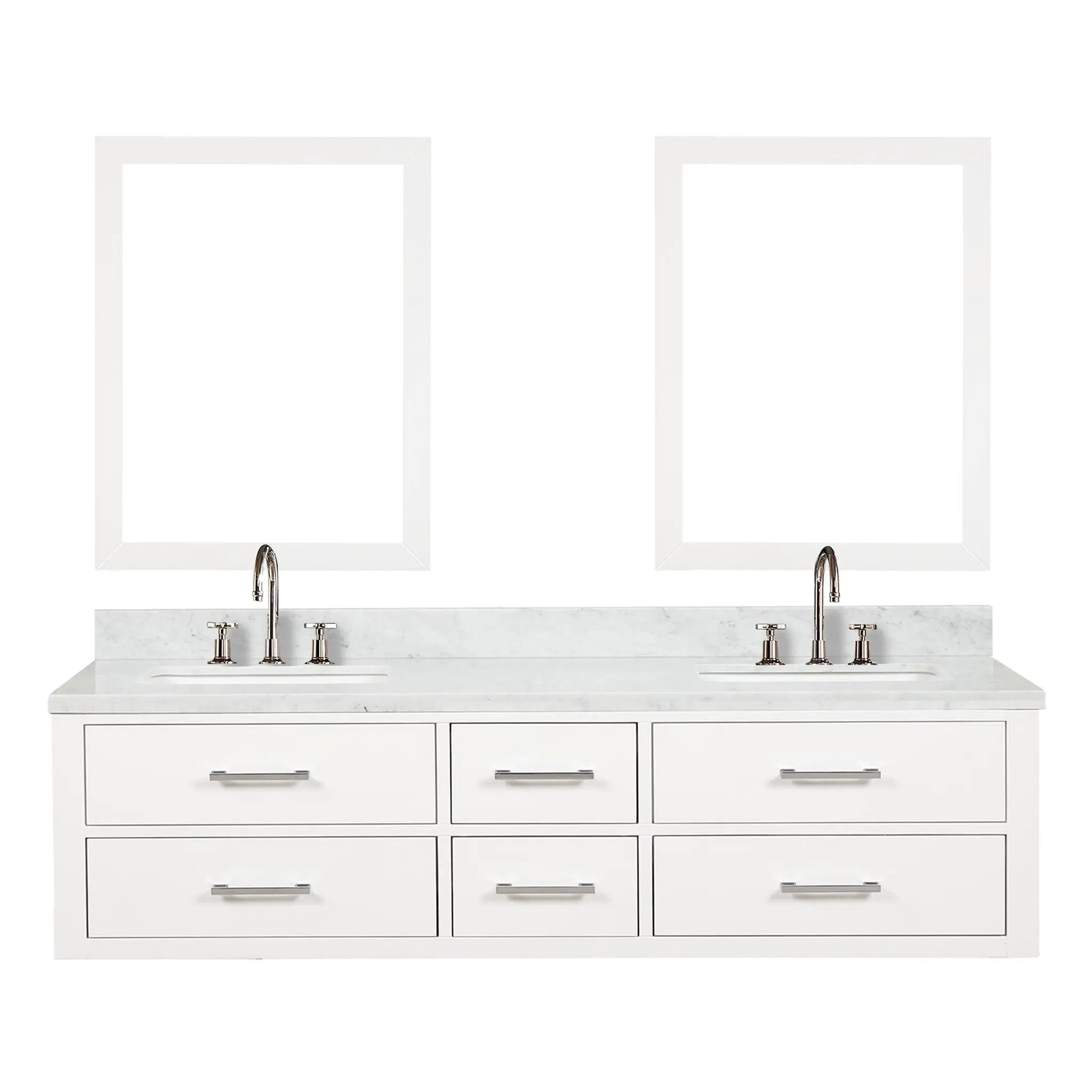 Lexora Castor 72 in W x 22 in D Double Bath Vanity by Lexora