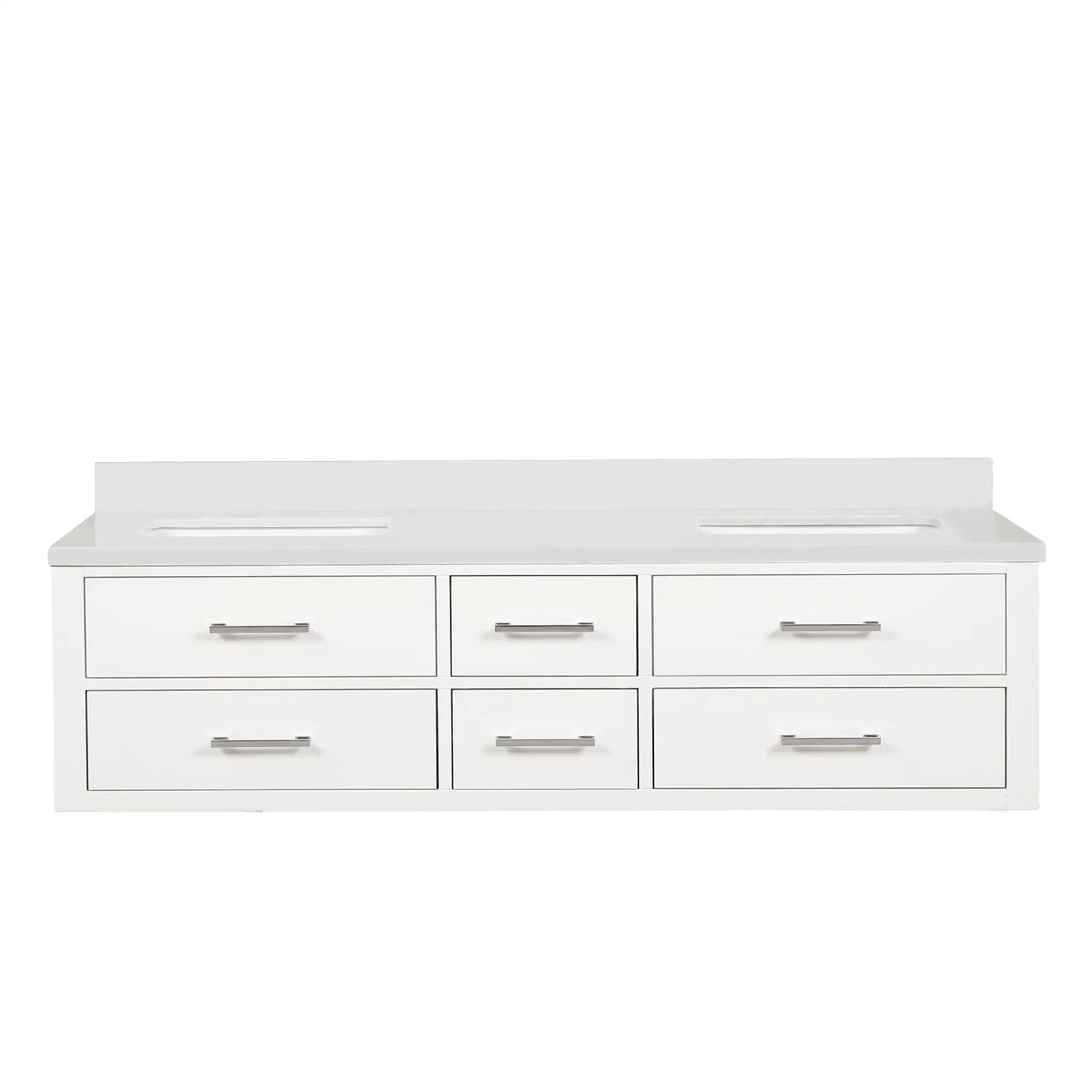 Lexora Castor 72 in W x 22 in D Double Bath Vanity by Lexora