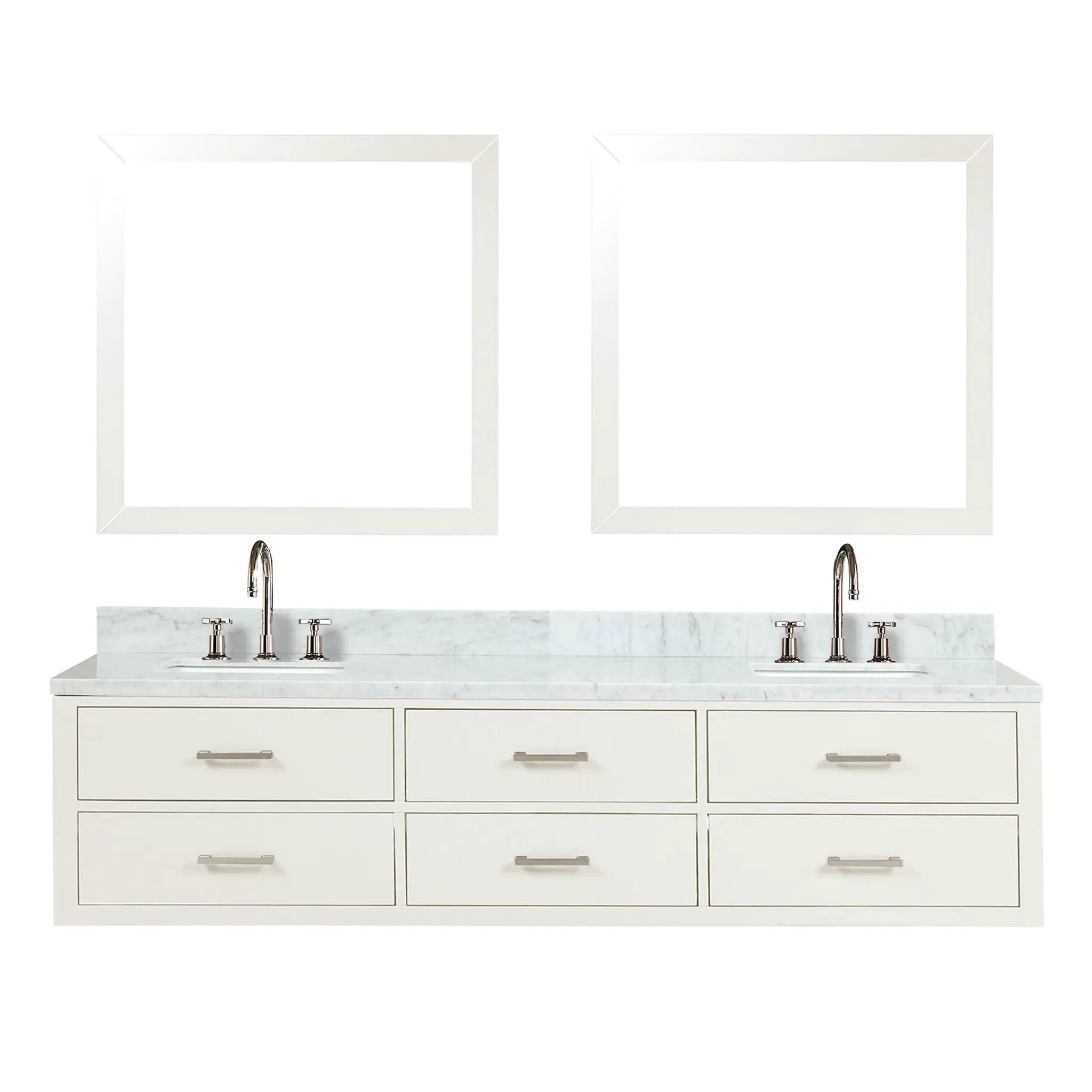 Lexora Castor 80 in W x 22 in D Double Bath Vanity by Lexora