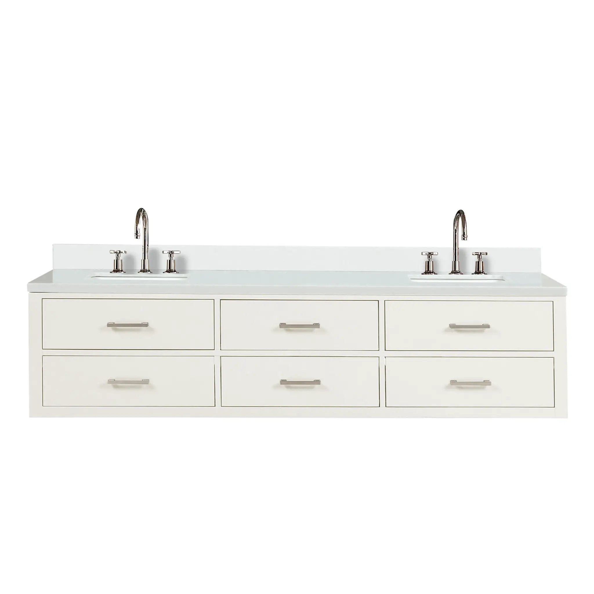 Lexora Castor 80 in W x 22 in D Double Bath Vanity by Lexora
