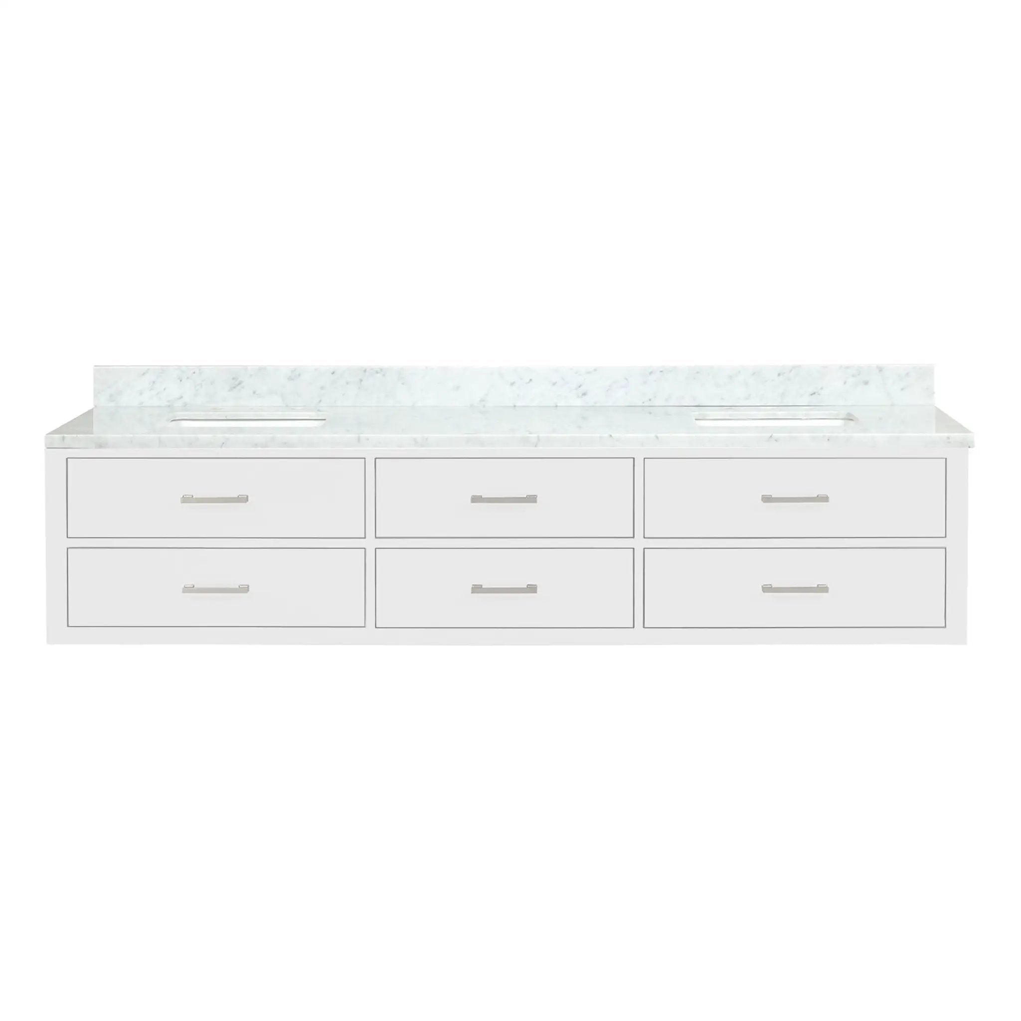 Lexora Castor 84 in W x 22 in D Double Bath Vanity by Lexora
