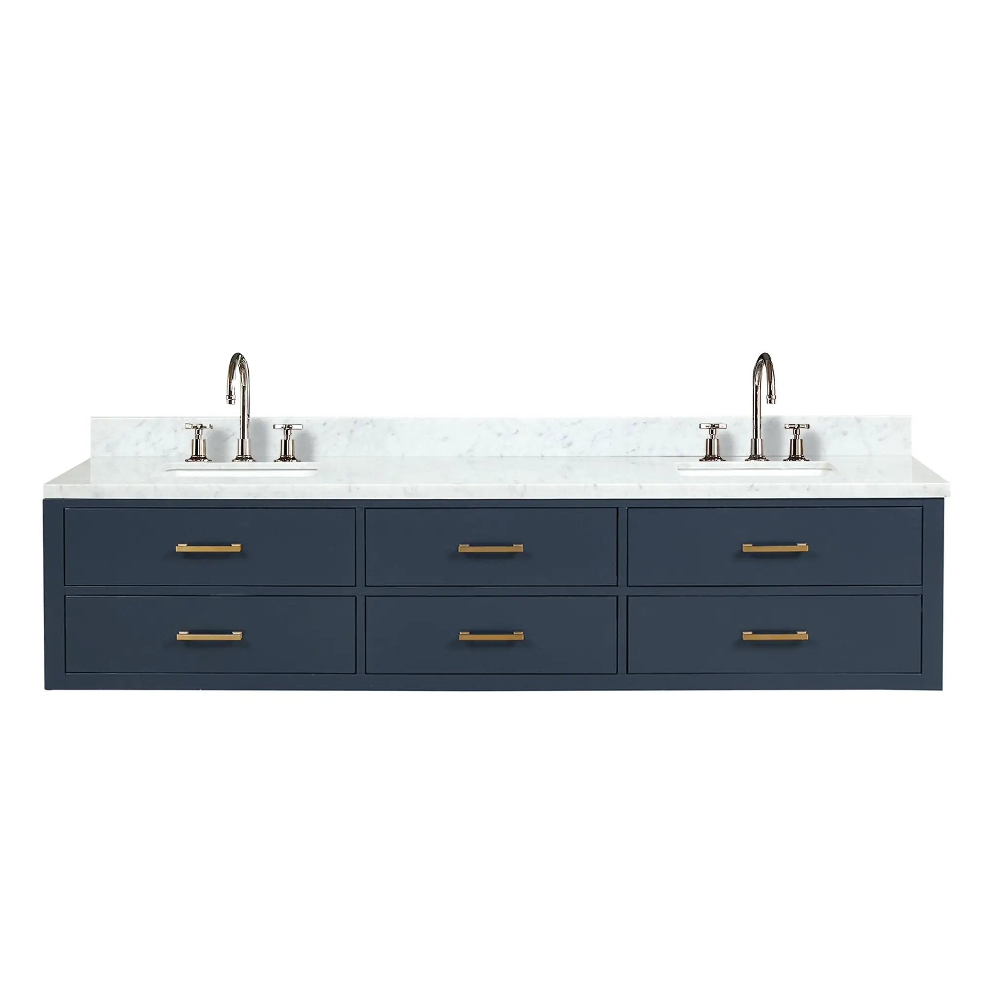 Lexora Castor 84 in W x 22 in D Double Bath Vanity by Lexora
