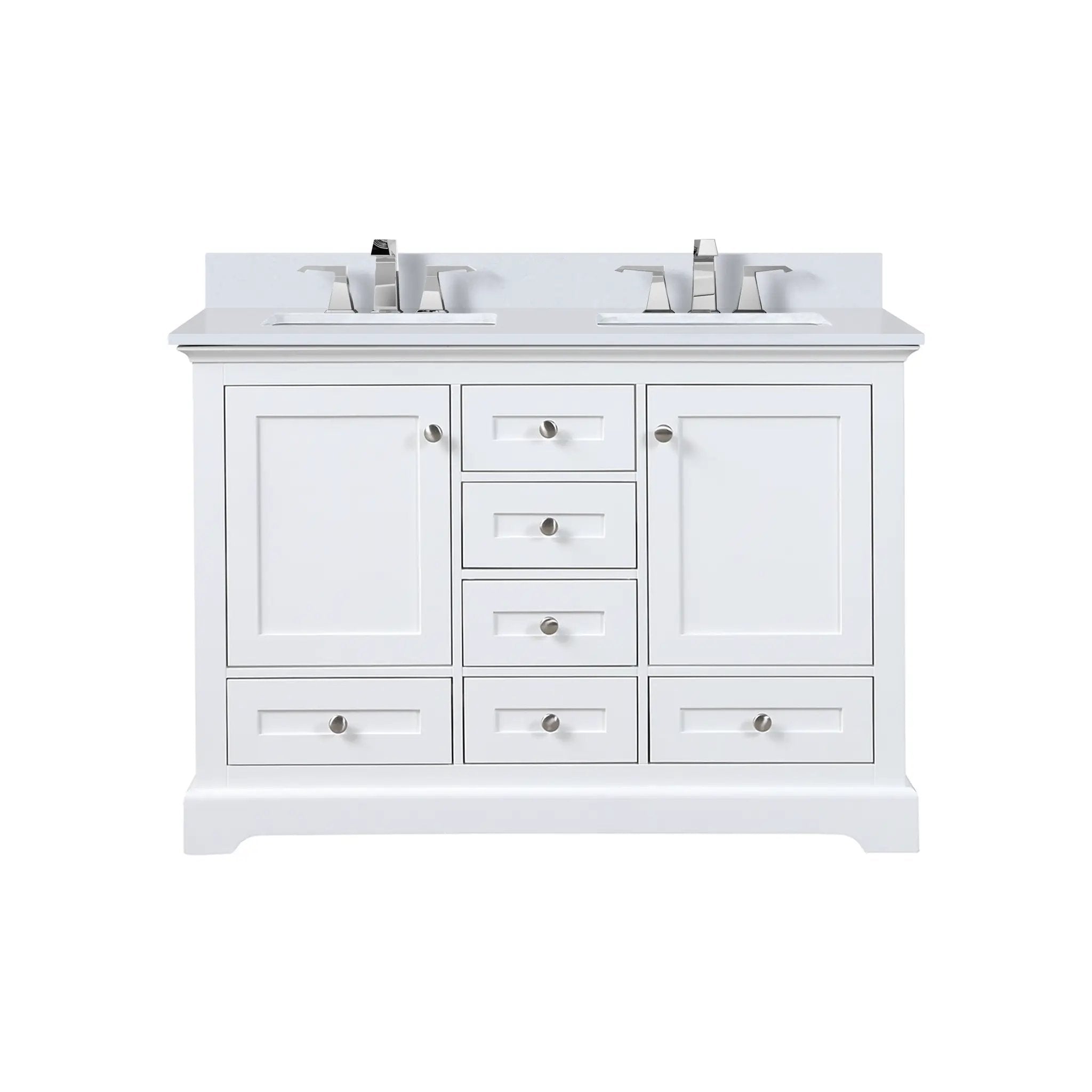Lexora Dukes 48 in. W x 22 in. D Double Bath Vanity by Lexora