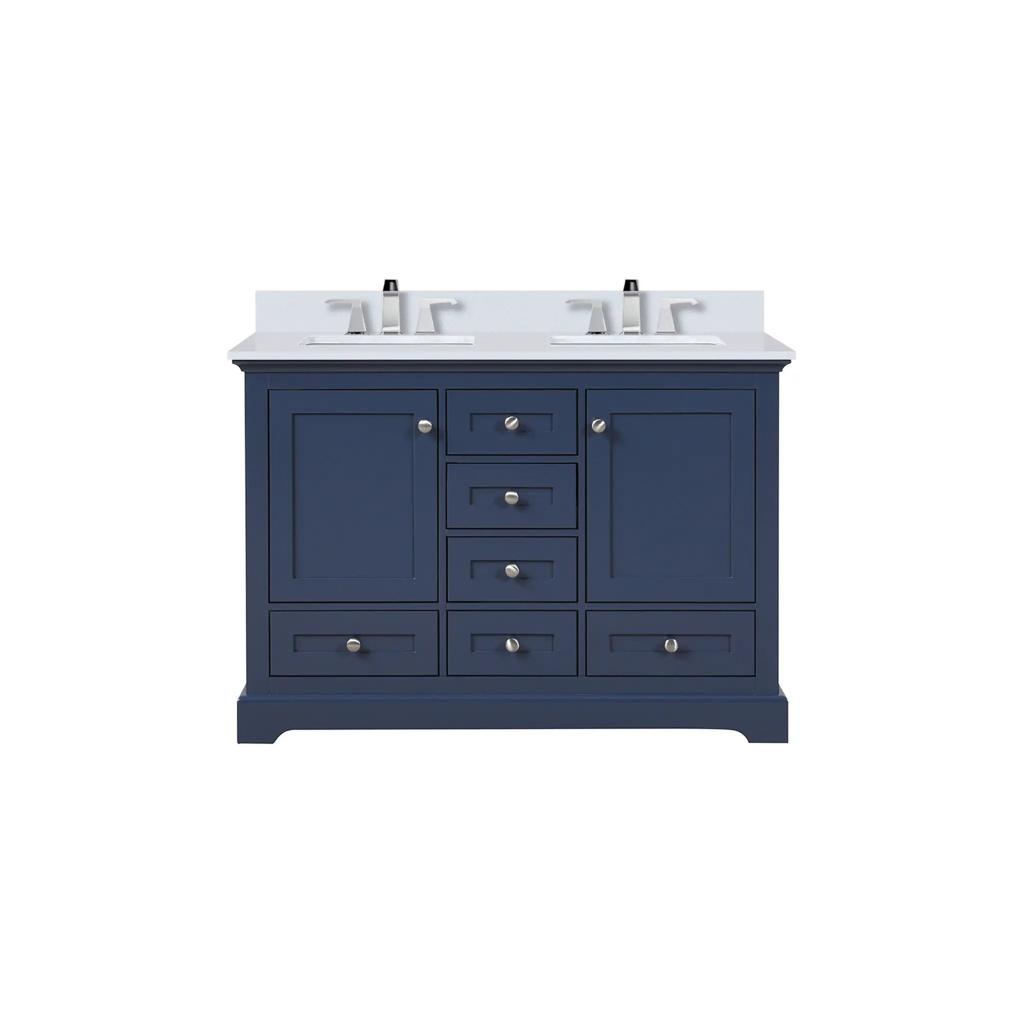Lexora Dukes 48 in. W x 22 in. D Double Bath Vanity by Lexora