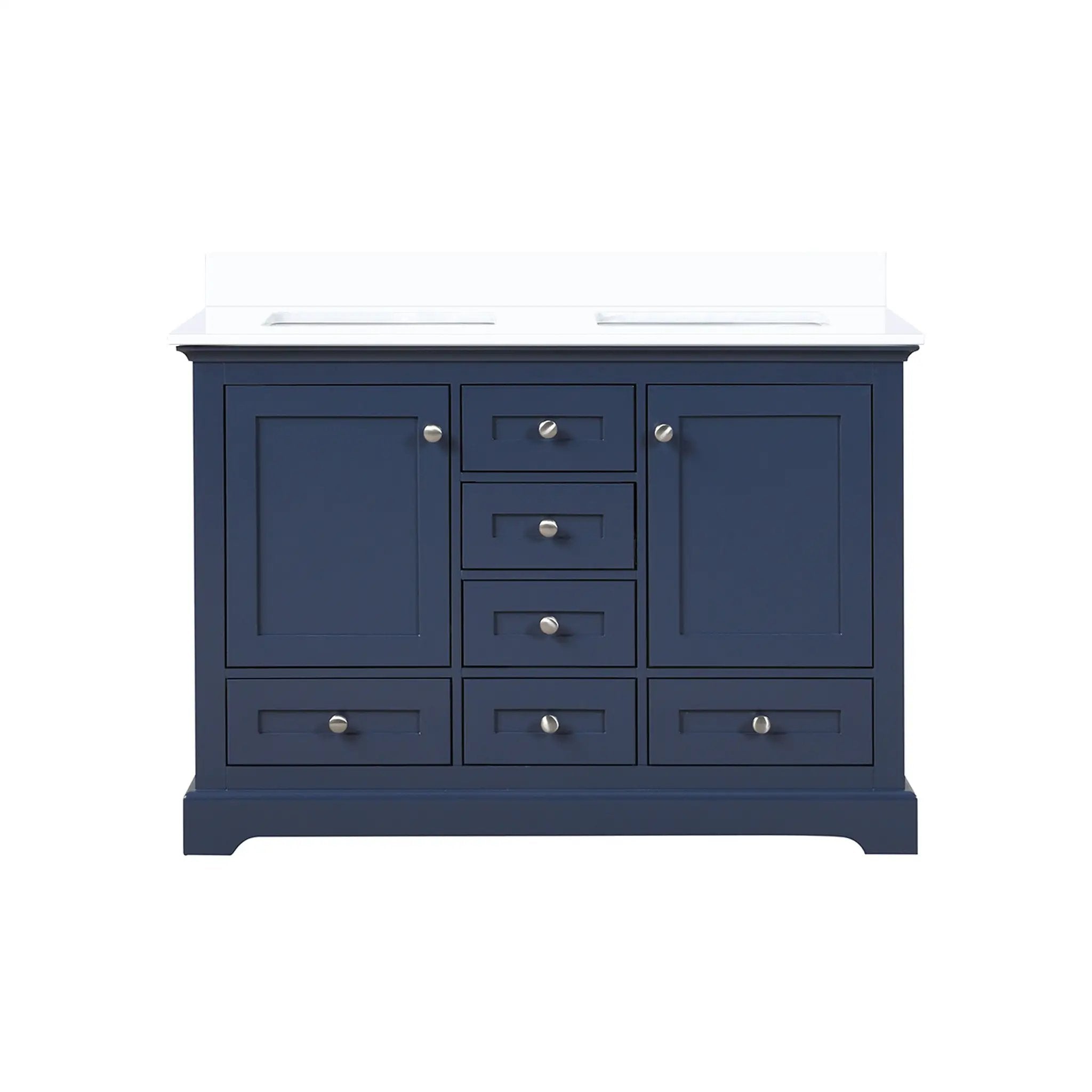 Lexora Dukes 48 in. W x 22 in. D Double Bath Vanity by Lexora