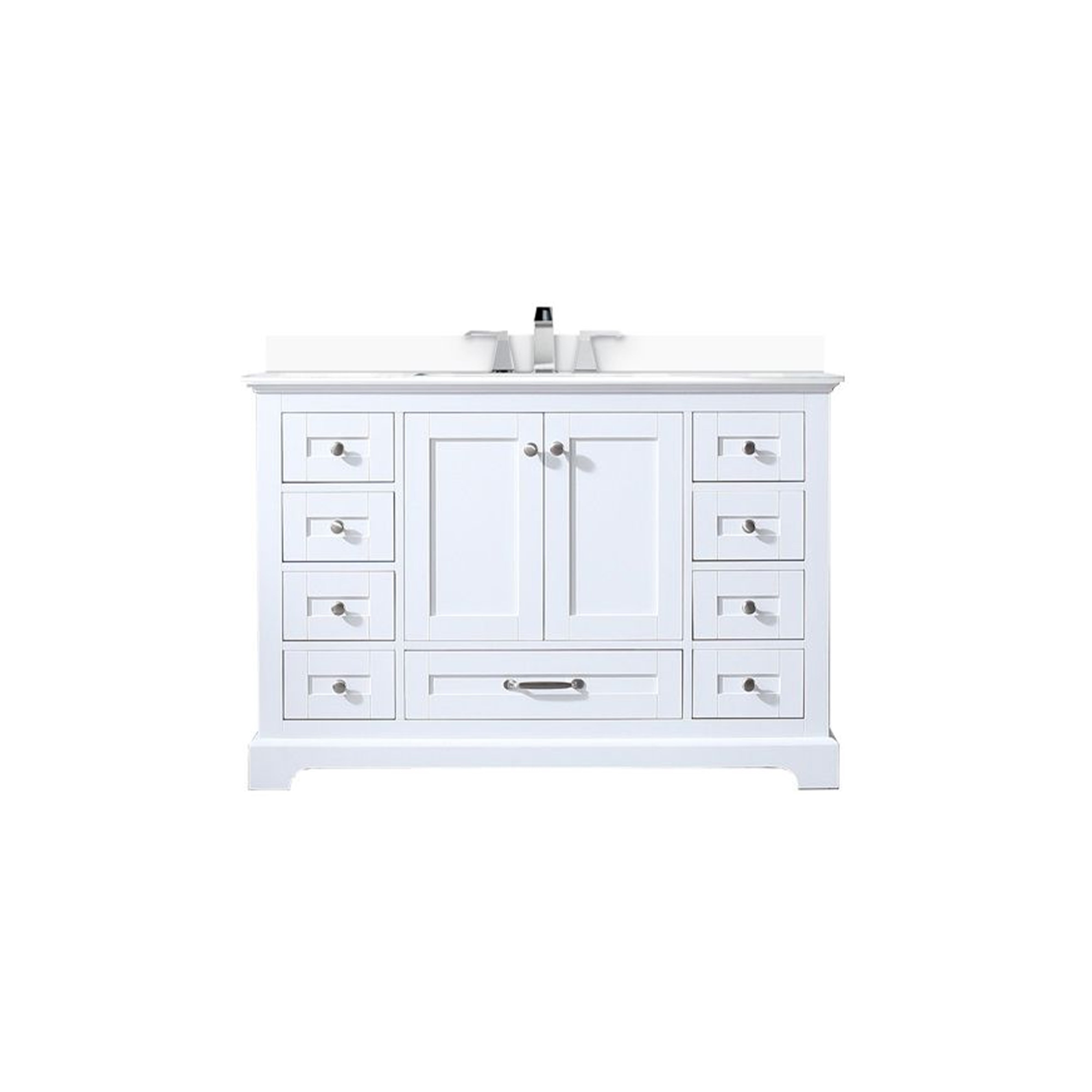 Lexora Dukes 48 in. W x 22 in. D Double Bath Vanity