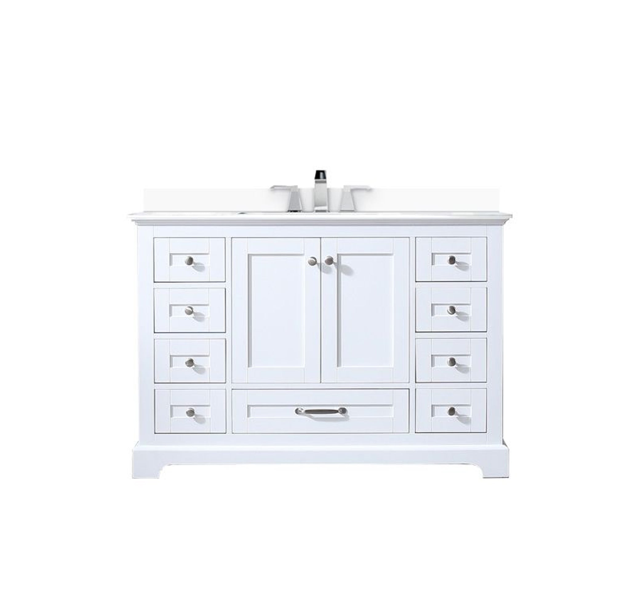 Lexora Dukes 48 in. W x 22 in. D Double Bath Vanity