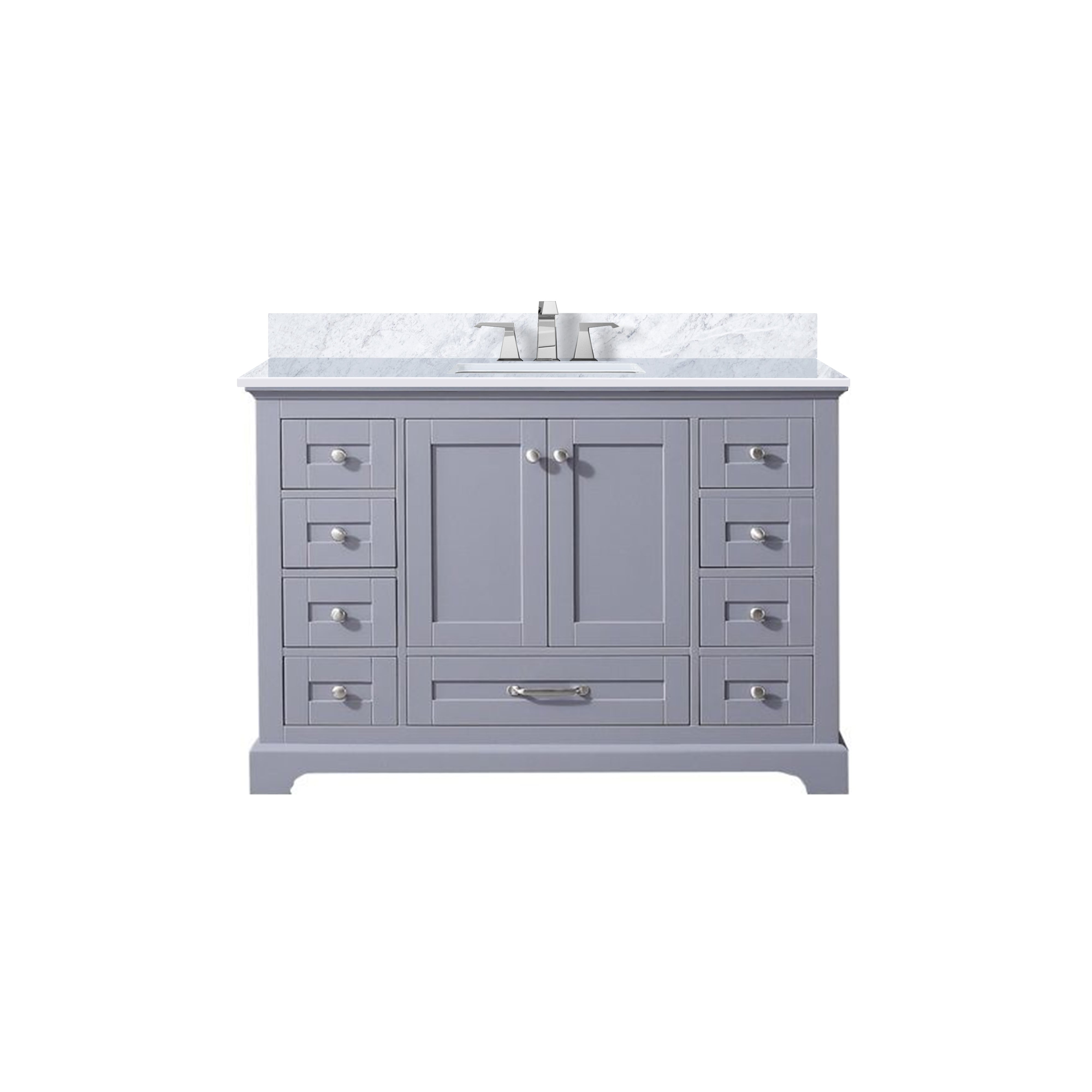 Lexora Dukes 48 in. W x 22 in. D Double Bath Vanity