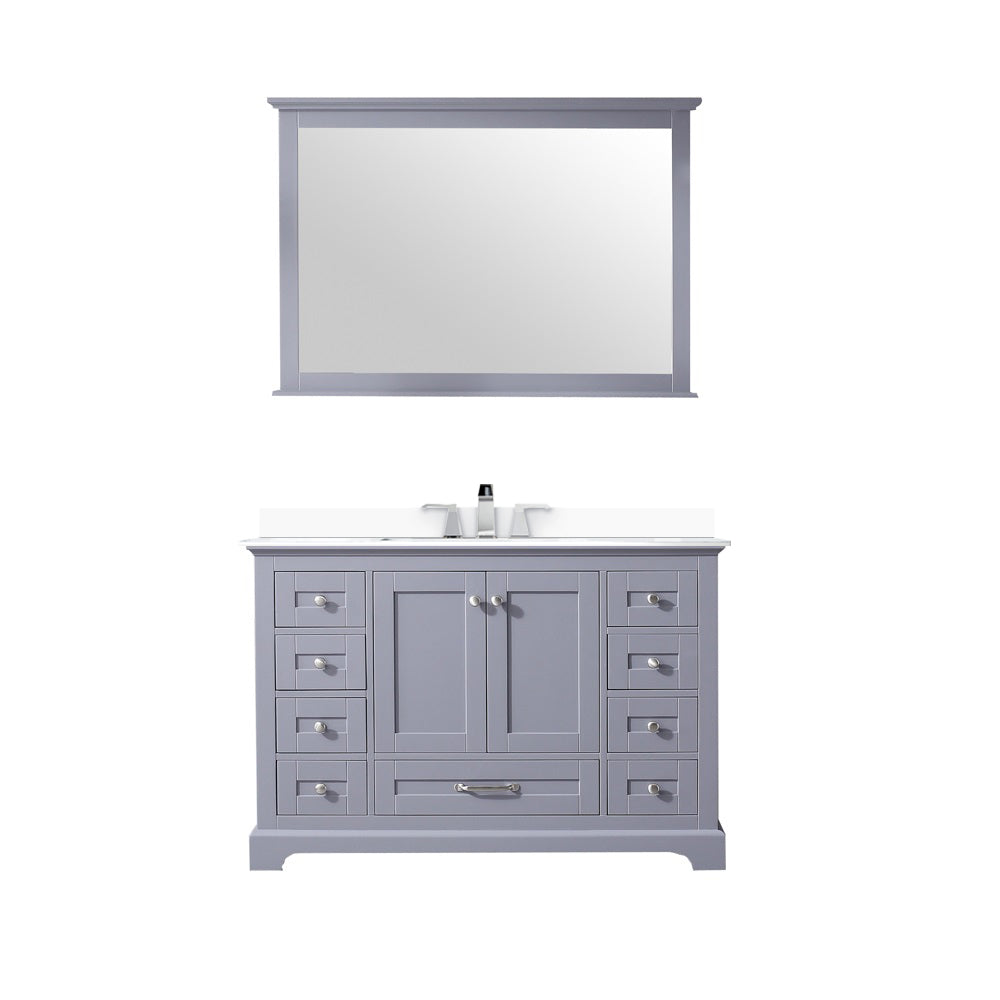 Lexora Dukes 48 in. W x 22 in. D Double Bath Vanity
