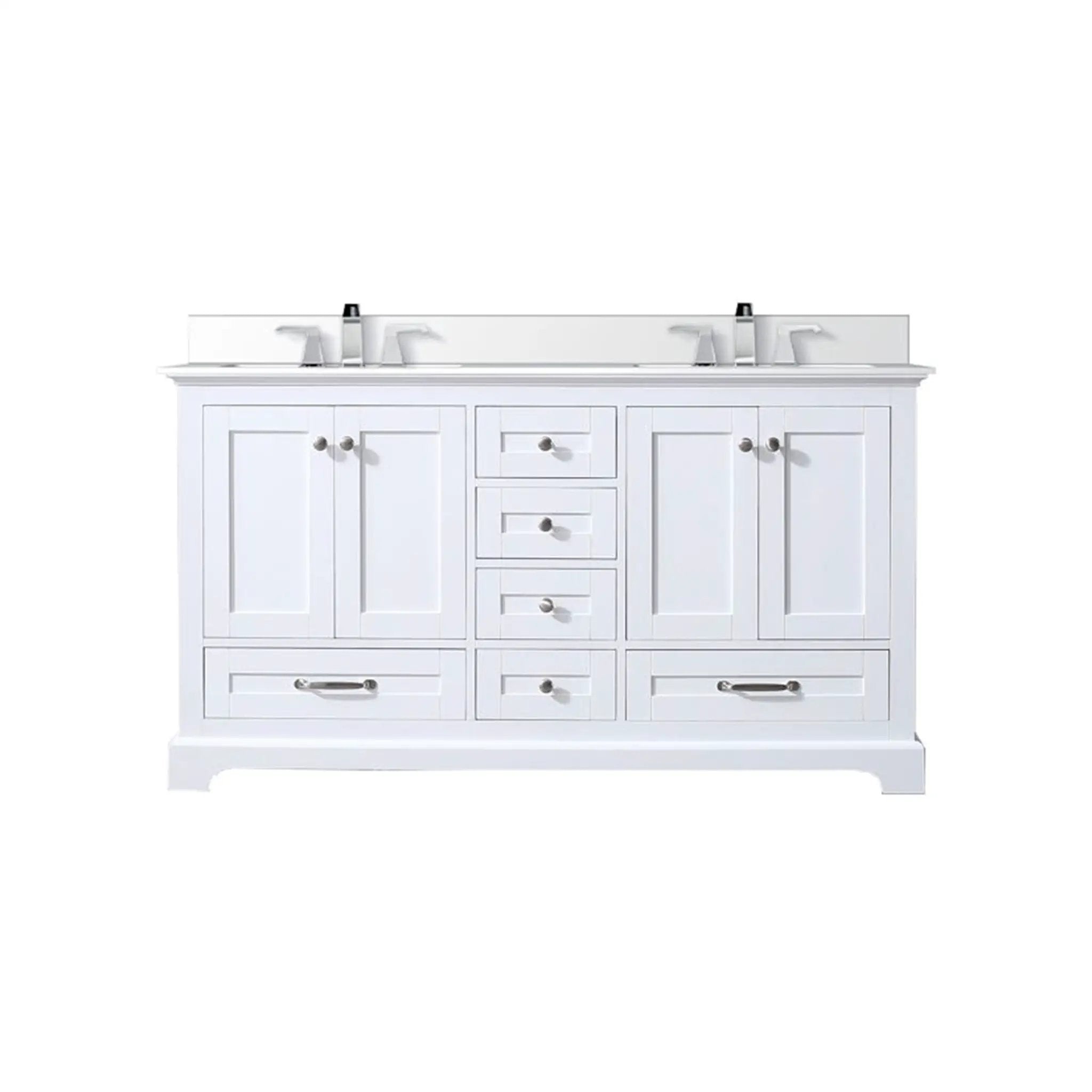 Lexora Dukes 60 in. W x 22 in. D Double Bath Vanity by Lexora