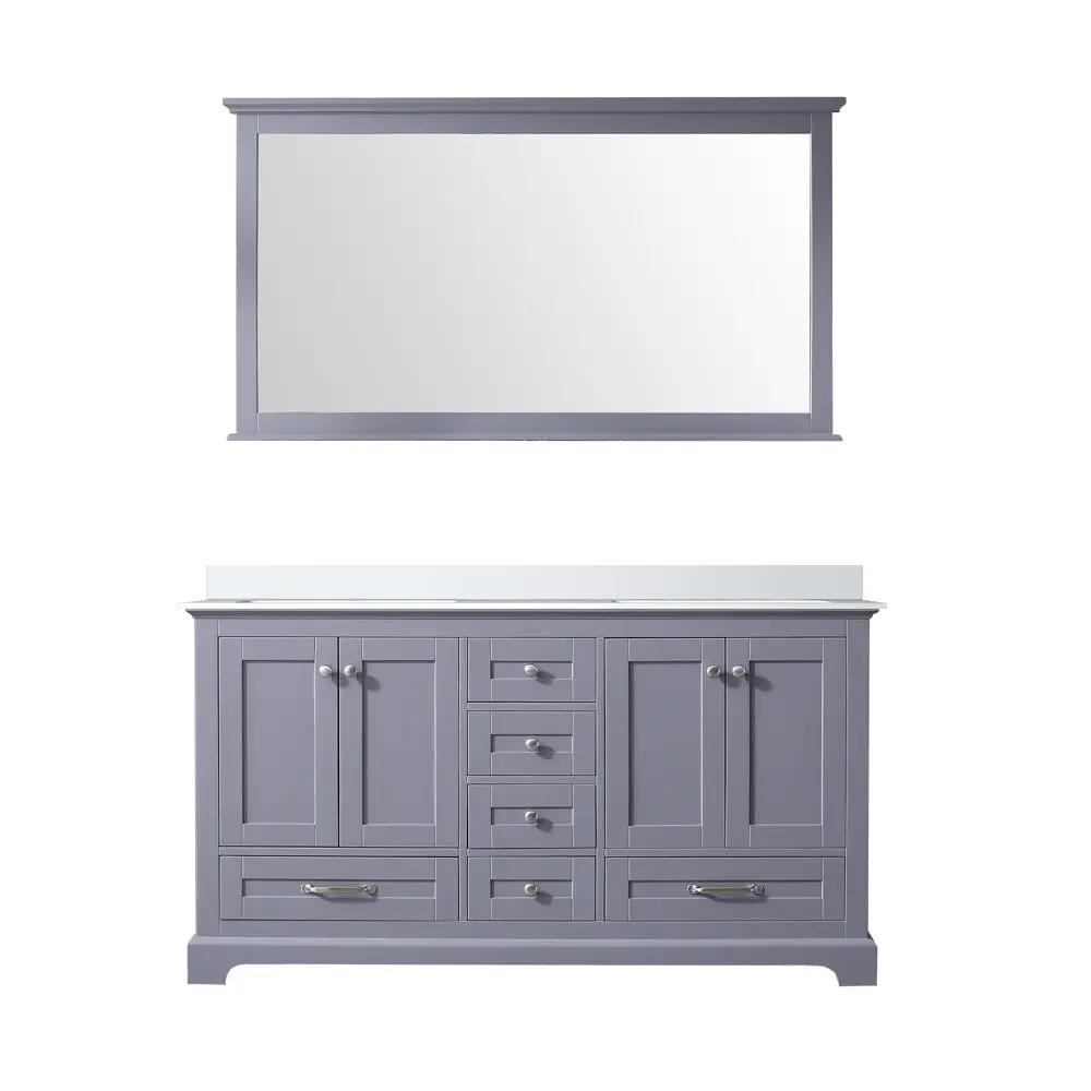 Lexora Dukes 60 in. W x 22 in. D Double Bath Vanity by Lexora