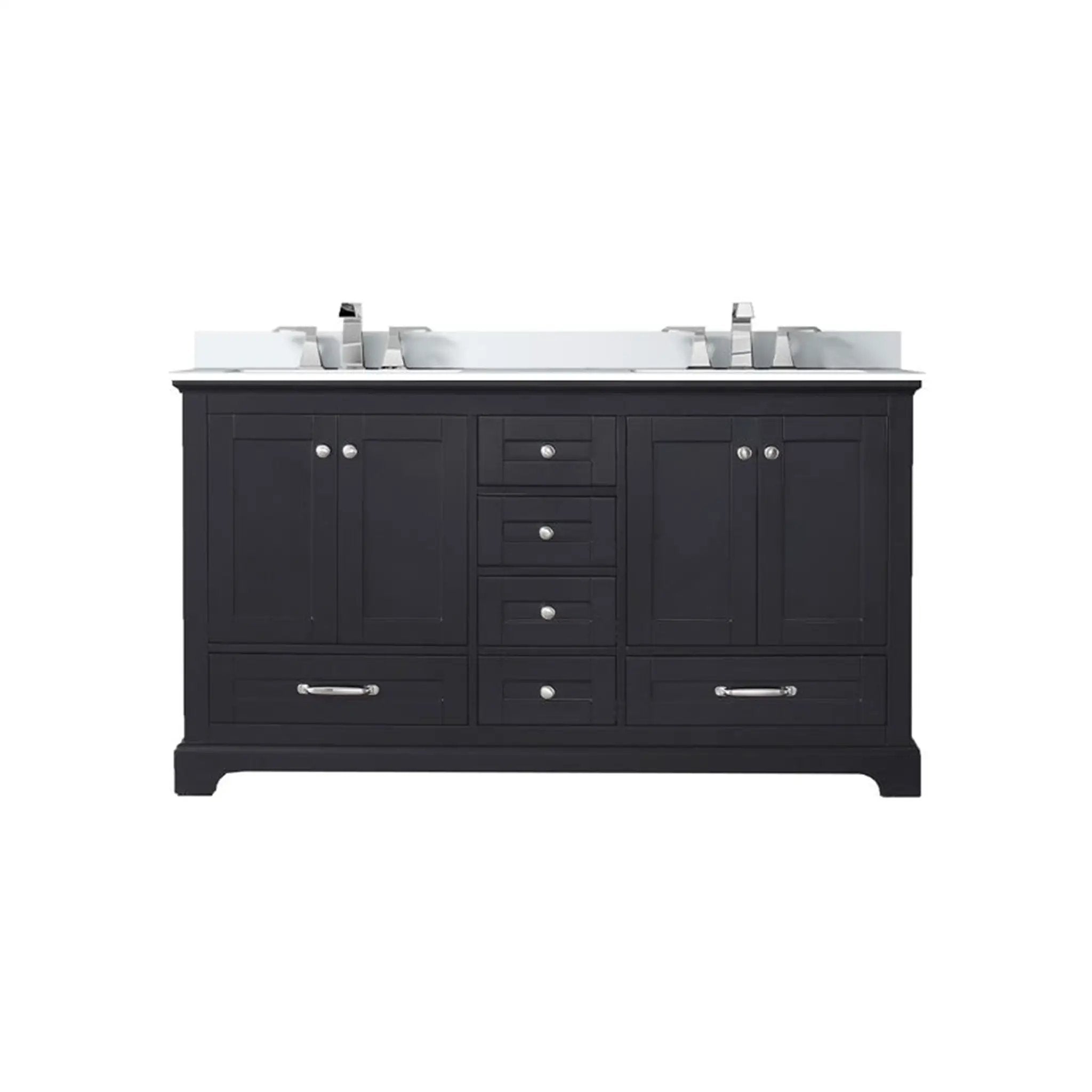 Lexora Dukes 60 in. W x 22 in. D Double Bath Vanity by Lexora
