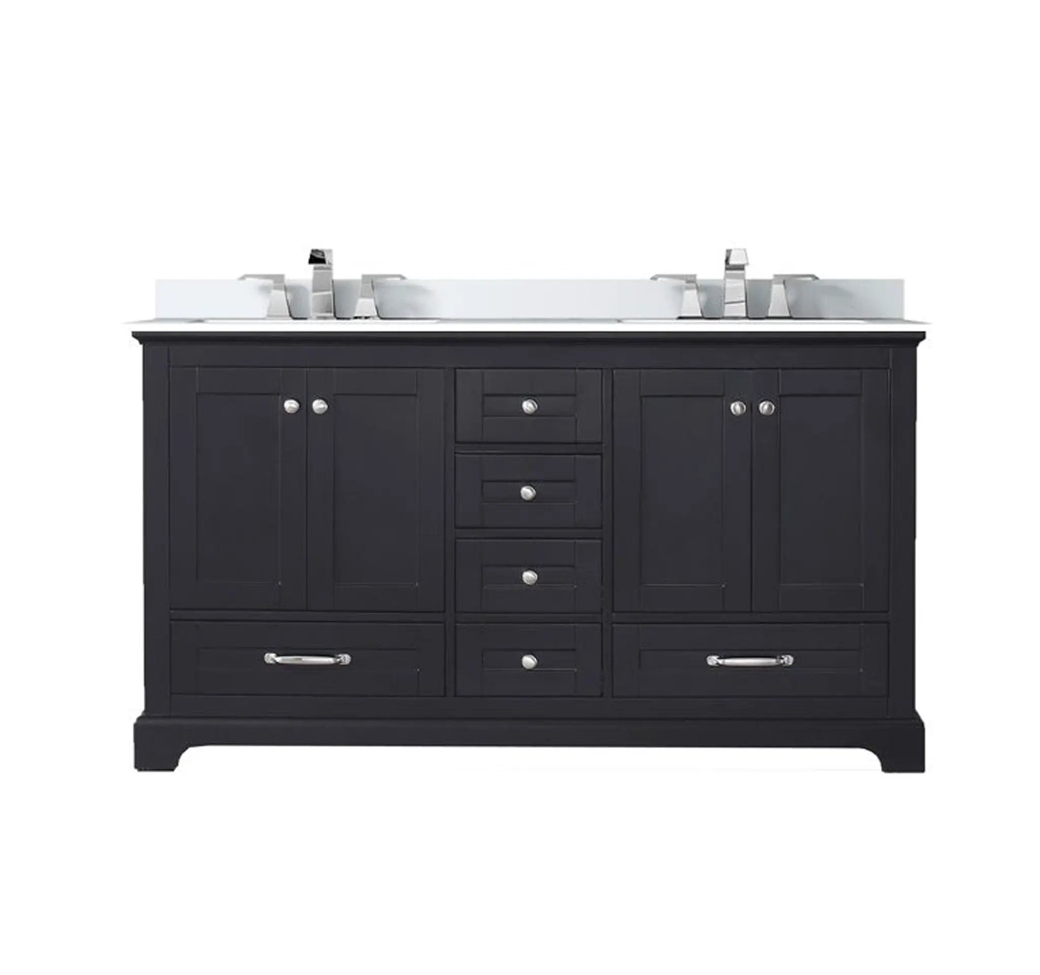 Lexora Dukes 60 in. W x 22 in. D Double Bath Vanity by Lexora
