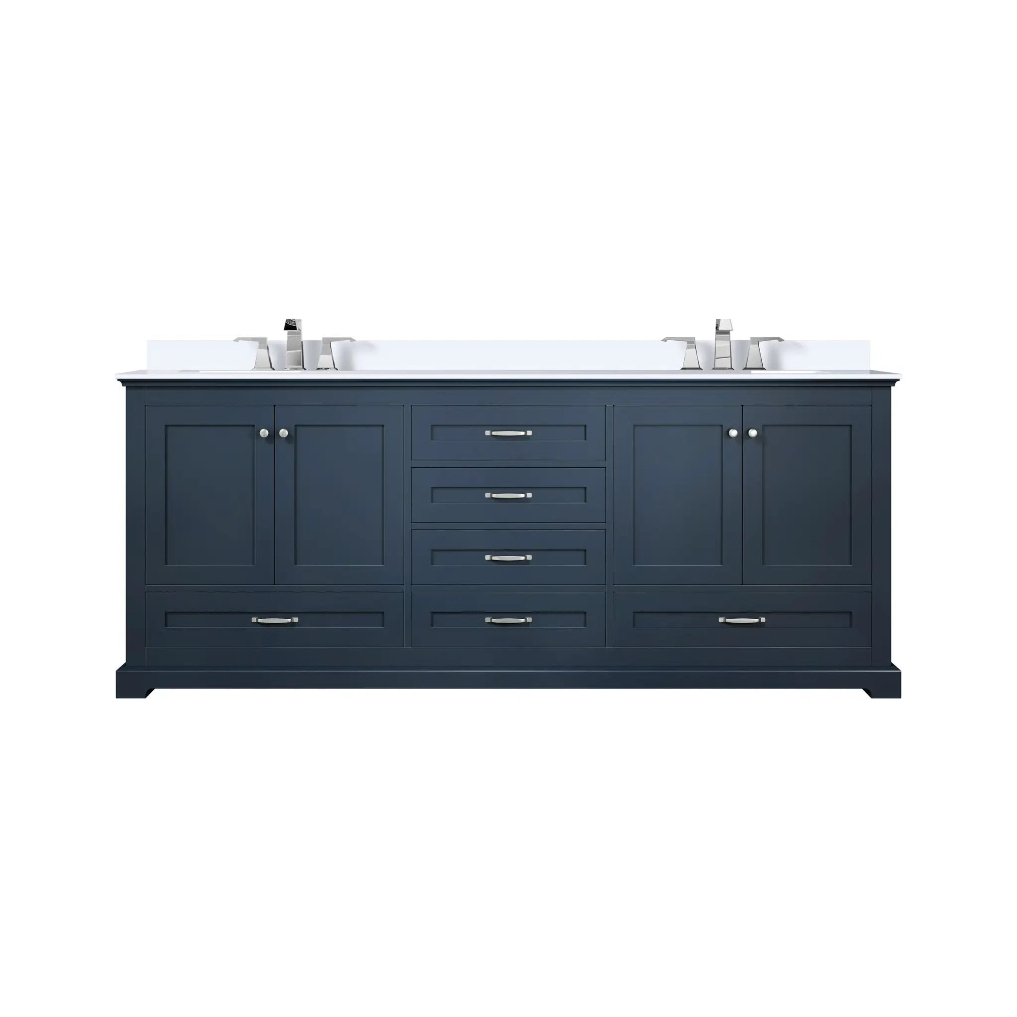 Lexora Dukes 80 in. W x 22 in. D Double Bath Vanity by Lexora