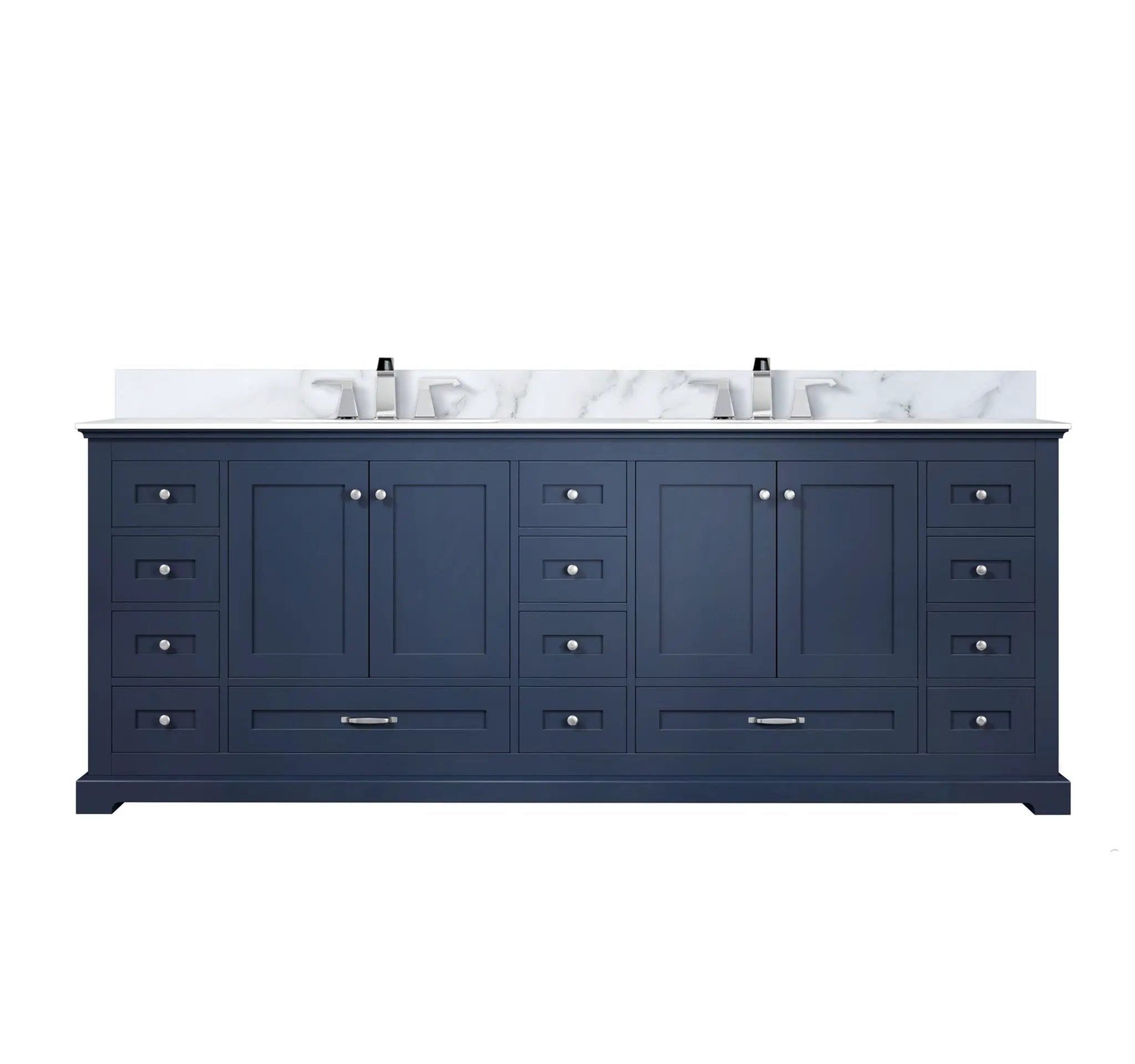 Lexora Dukes 84 in. W x 22 in. D Double Bath Vanity by Lexora