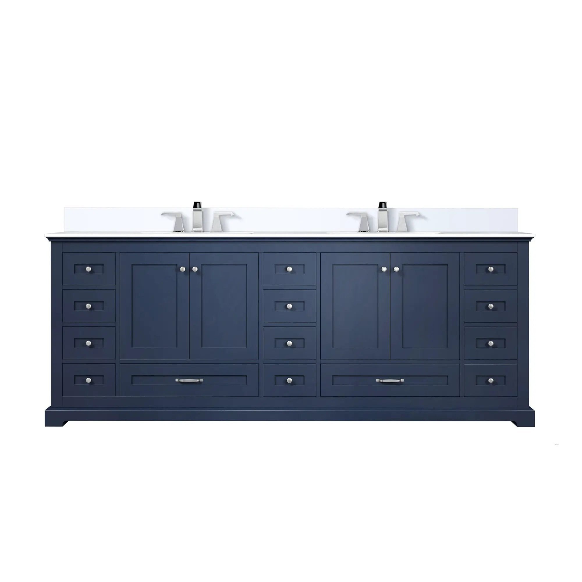Lexora Dukes 84 in. W x 22 in. D Double Bath Vanity by Lexora