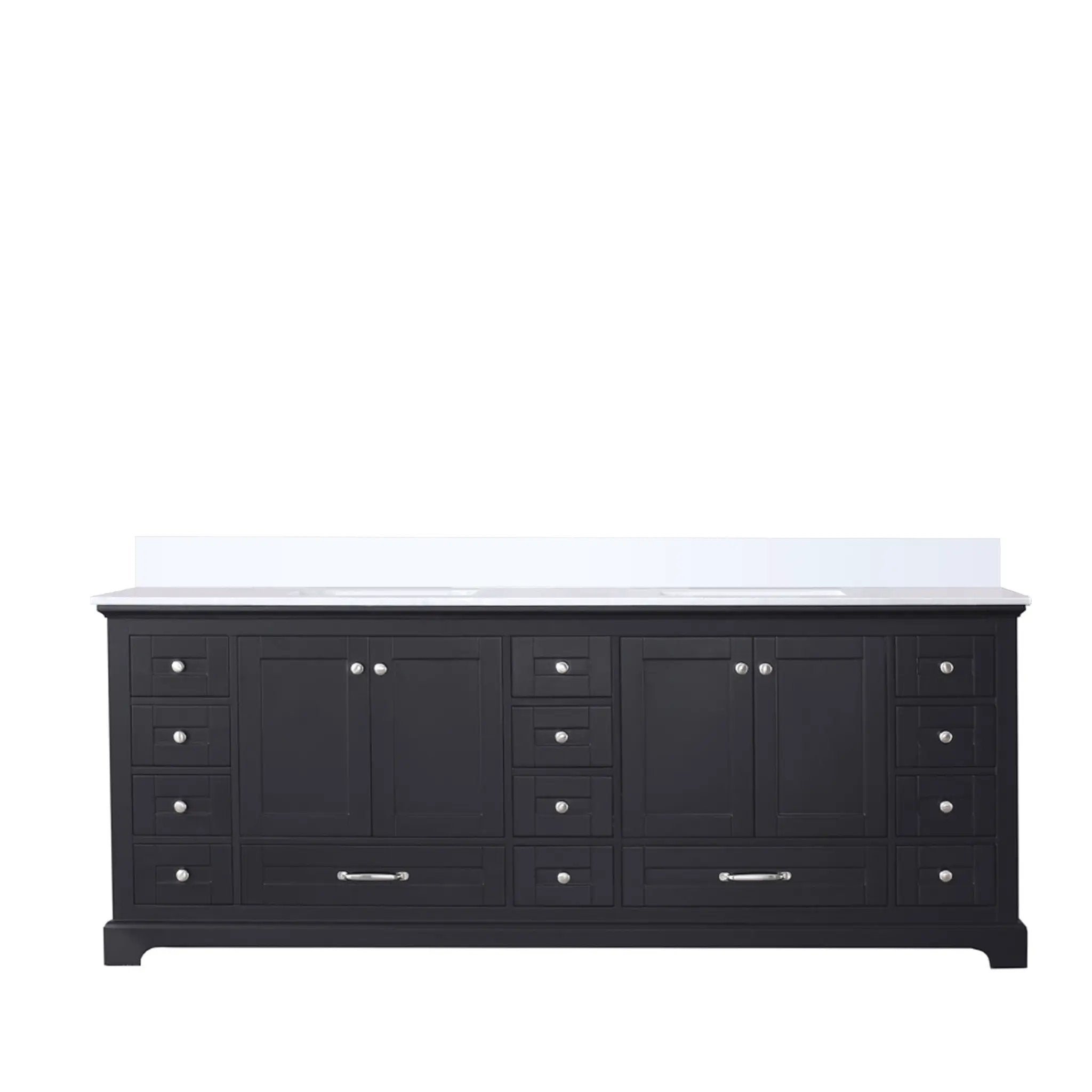 Lexora Dukes 84 in. W x 22 in. D Double Bath Vanity by Lexora