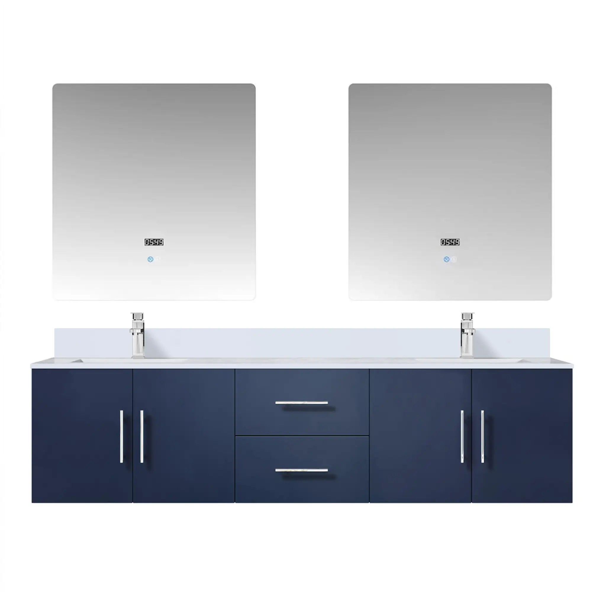 Lexora Geneva 72 in. W x 22 in. D Double Bath Vanity by Lexora