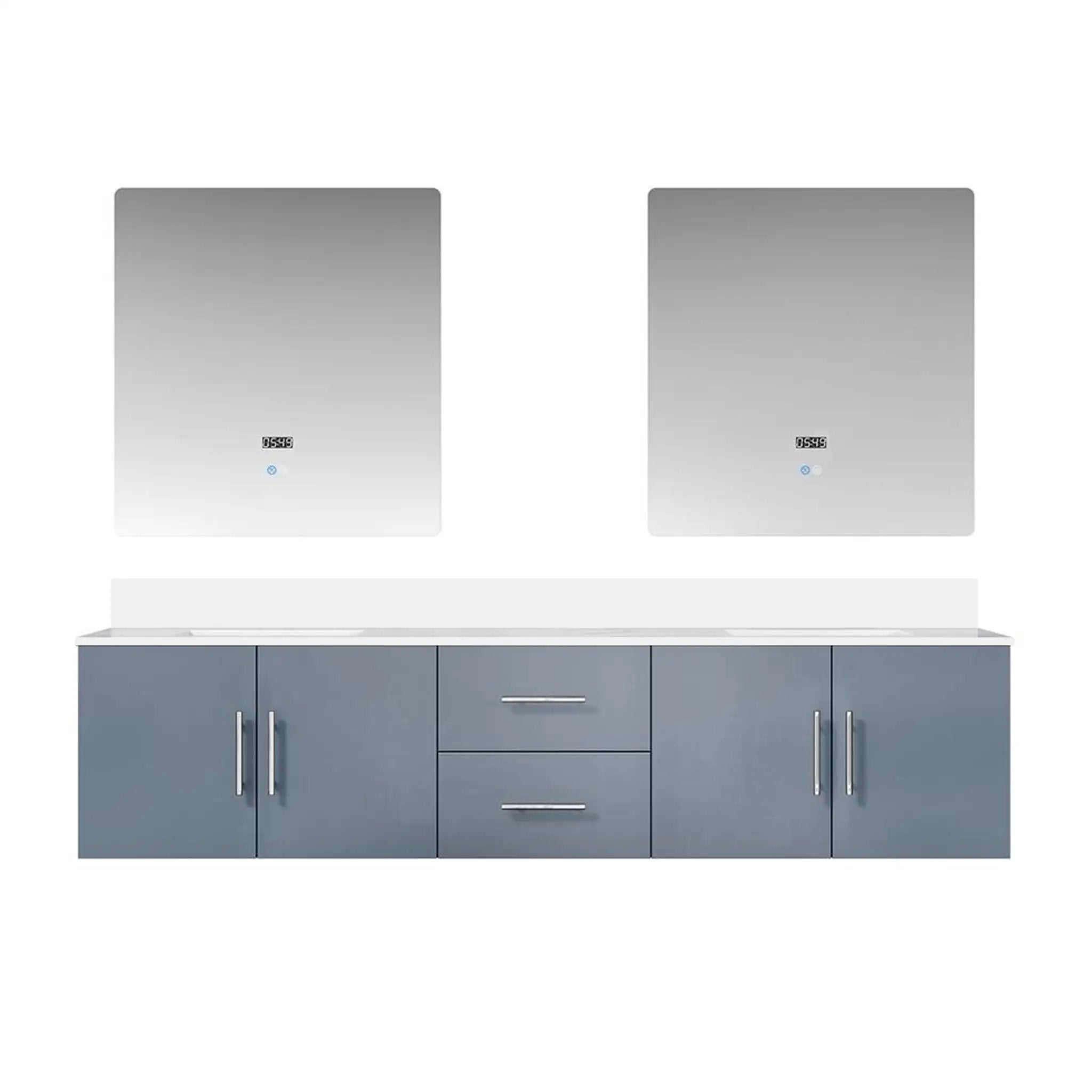 Lexora Geneva 80 in. W x 22 in. D Double Bath Vanity by Lexora