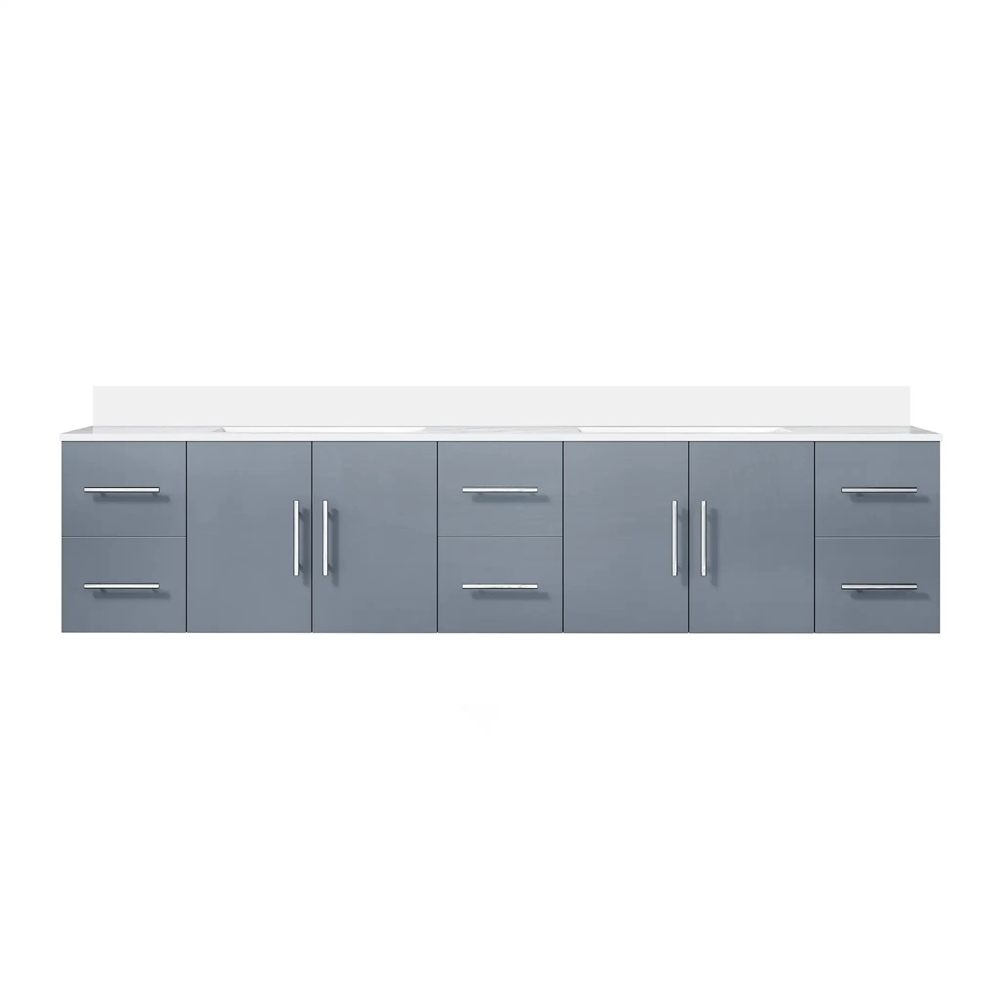 Lexora Geneva 84 in. W x 22 in. D Double Bath Vanity by Lexora