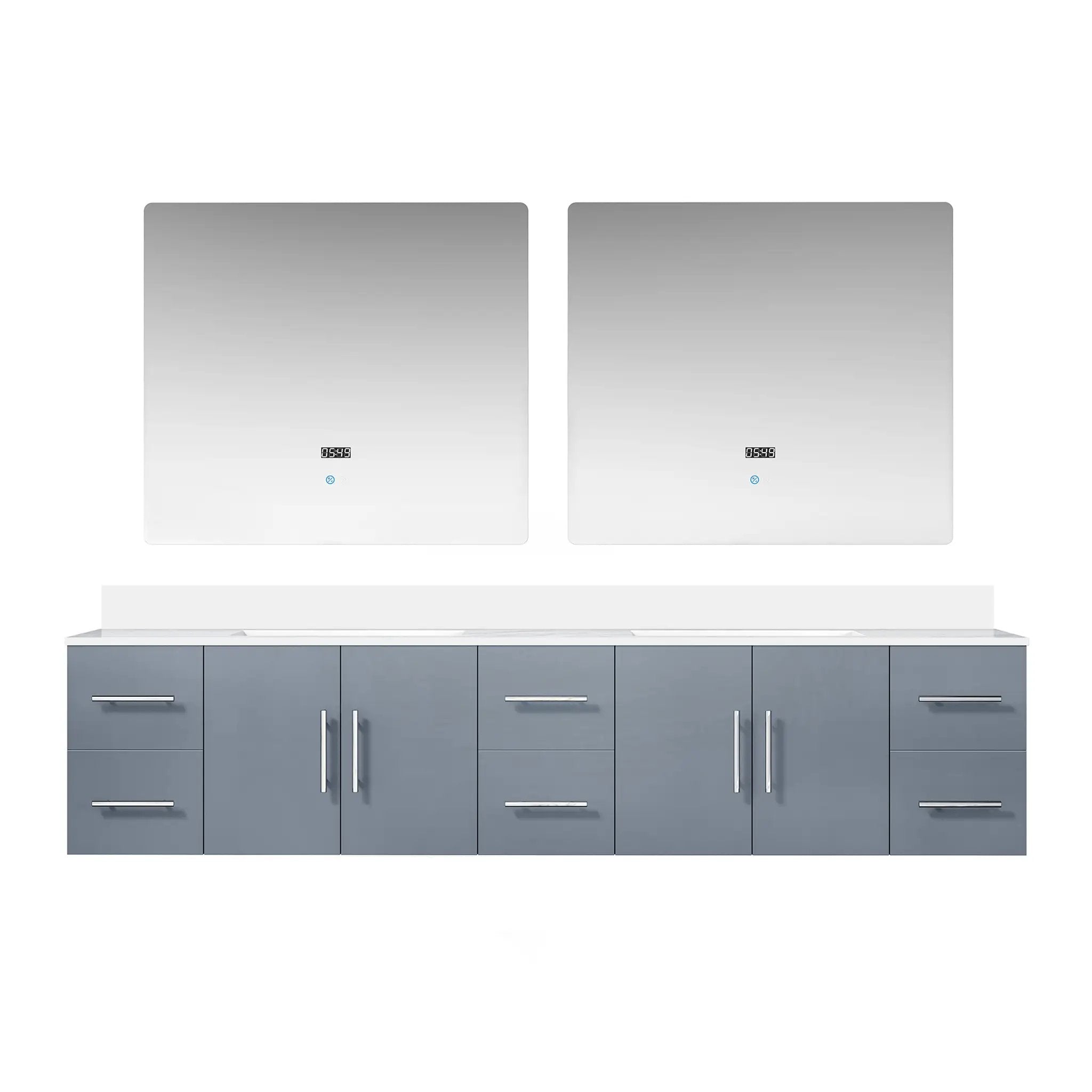Lexora Geneva 84 in. W x 22 in. D Double Bath Vanity by Lexora